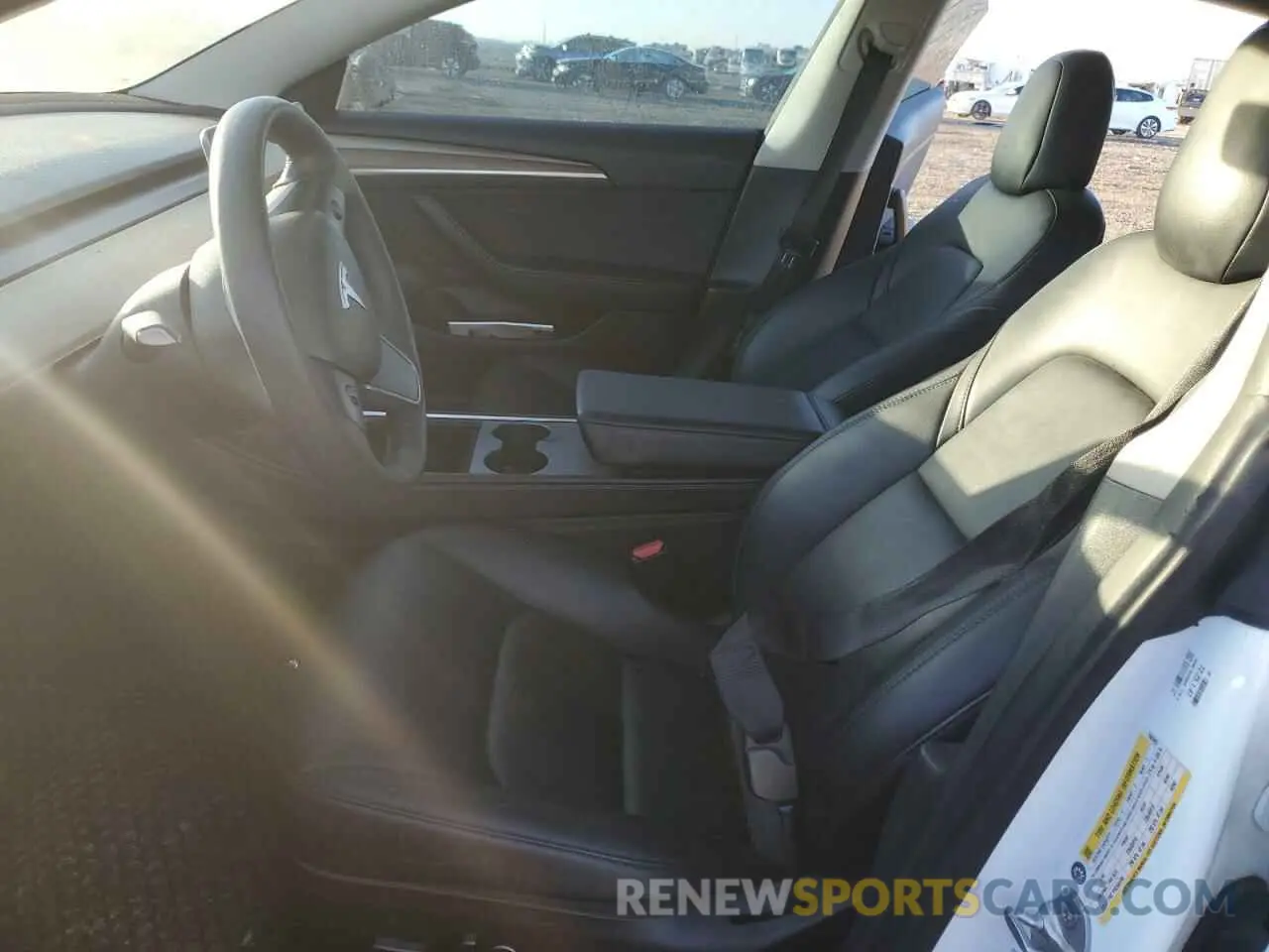 7 Photograph of a damaged car 5YJ3E1EA9MF100403 TESLA MODEL 3 2021