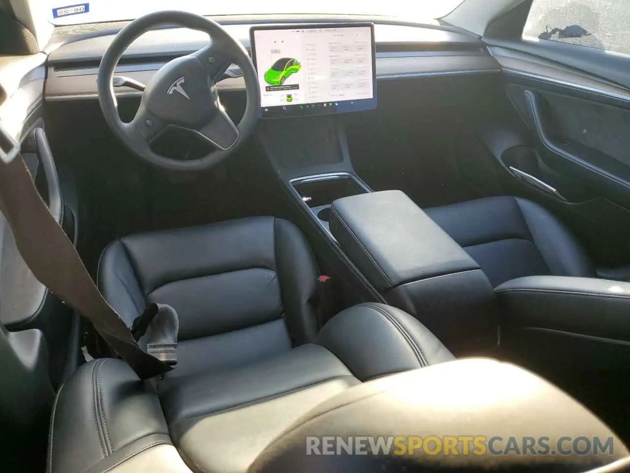8 Photograph of a damaged car 5YJ3E1EA9MF100403 TESLA MODEL 3 2021