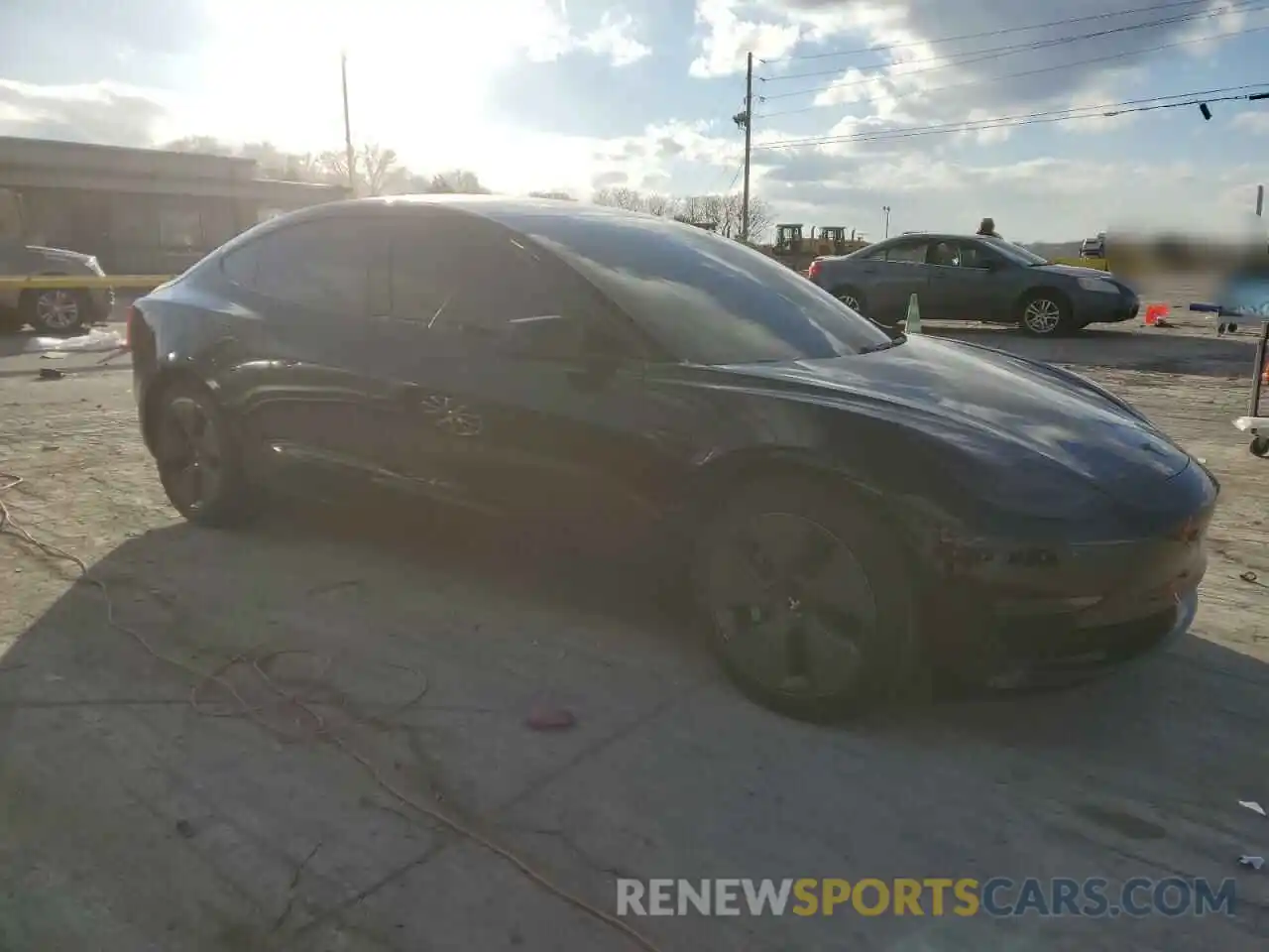 4 Photograph of a damaged car 5YJ3E1EA9MF853381 TESLA MODEL 3 2021