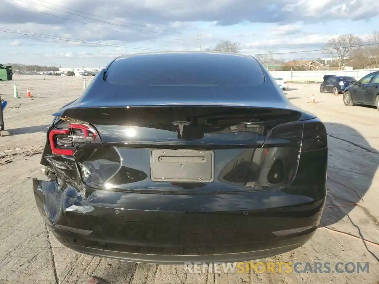 6 Photograph of a damaged car 5YJ3E1EA9MF853381 TESLA MODEL 3 2021