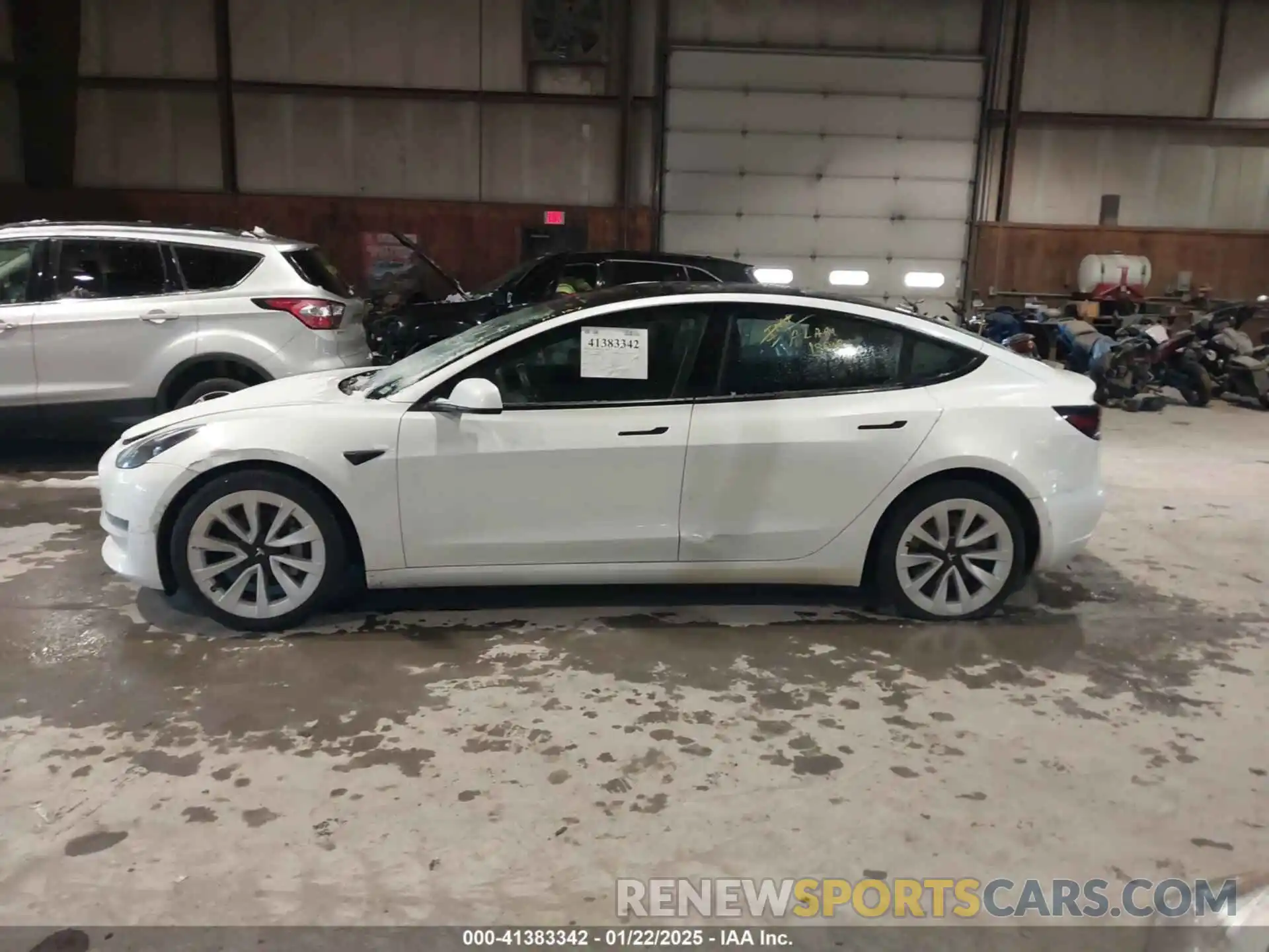 13 Photograph of a damaged car 5YJ3E1EA9MF908329 TESLA MODEL 3 2021