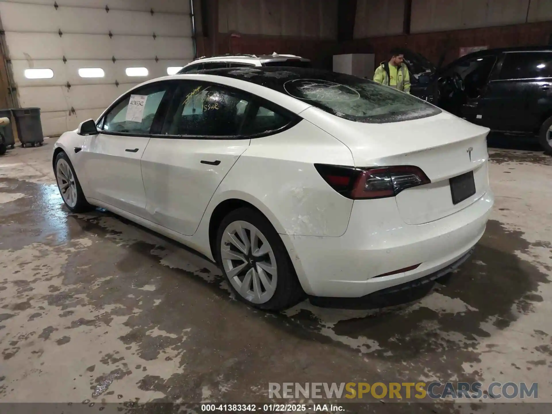 3 Photograph of a damaged car 5YJ3E1EA9MF908329 TESLA MODEL 3 2021