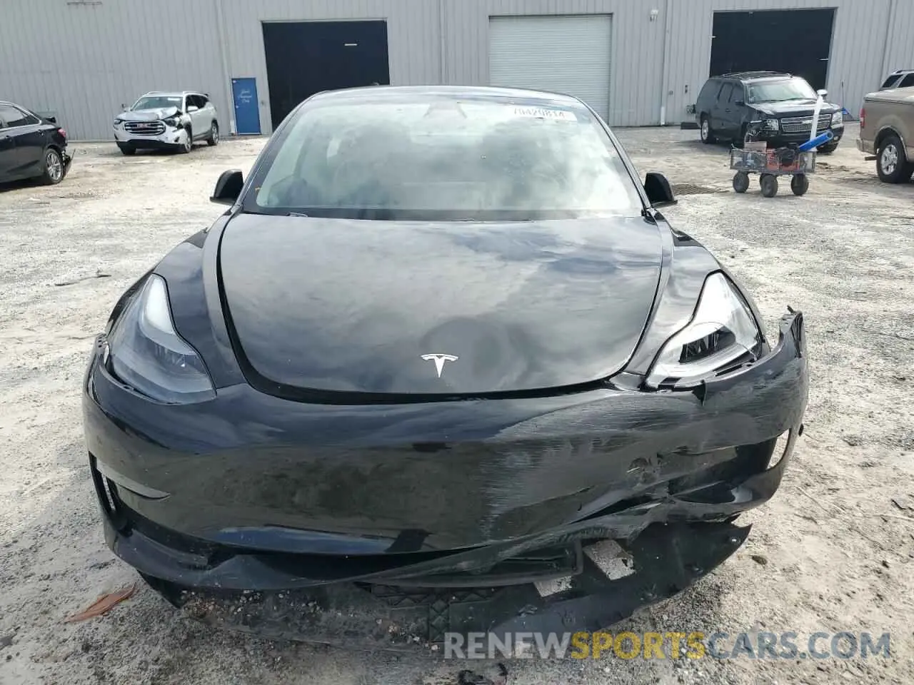 5 Photograph of a damaged car 5YJ3E1EA9MF911649 TESLA MODEL 3 2021