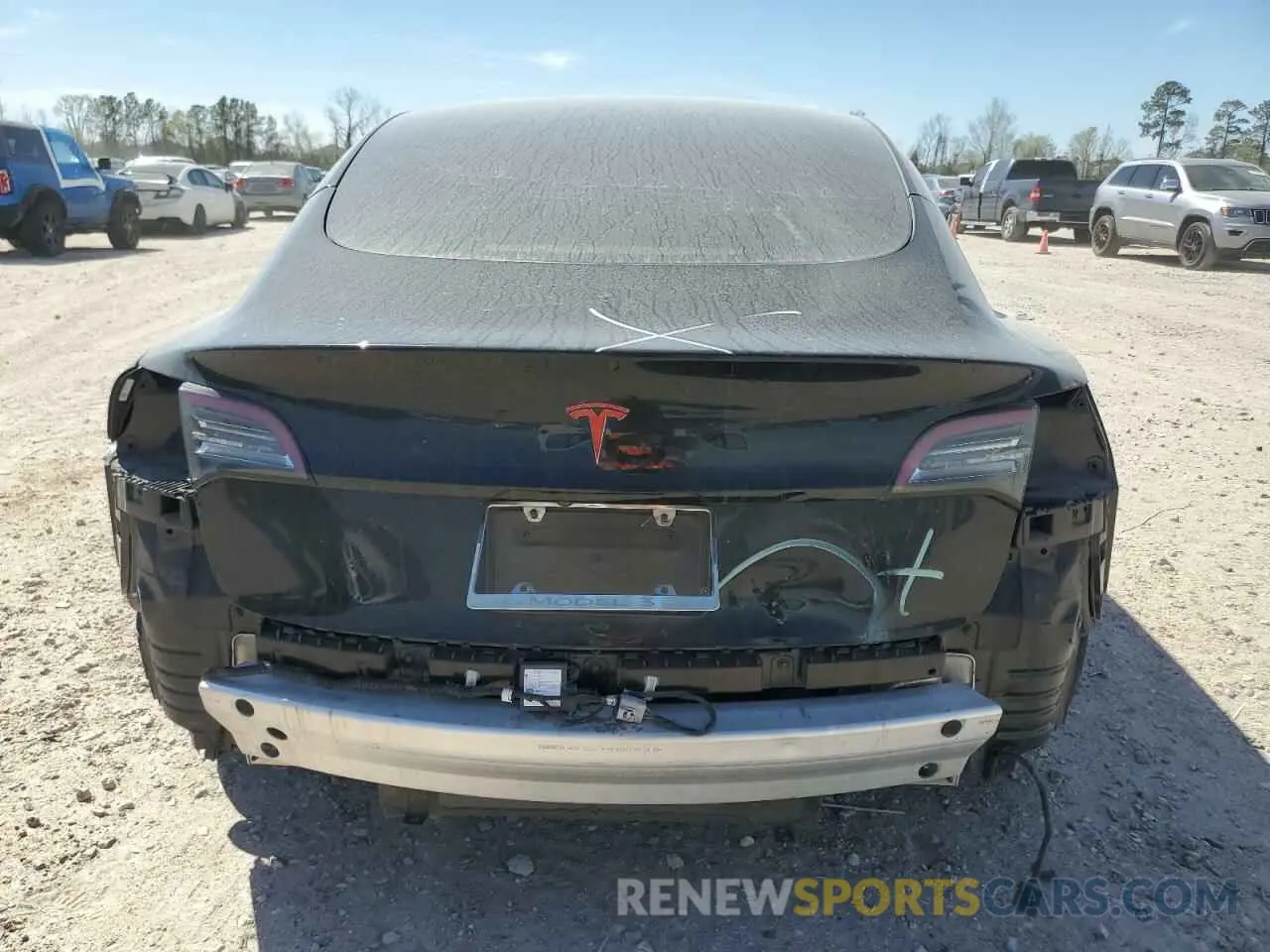 6 Photograph of a damaged car 5YJ3E1EA9MF920576 TESLA MODEL 3 2021
