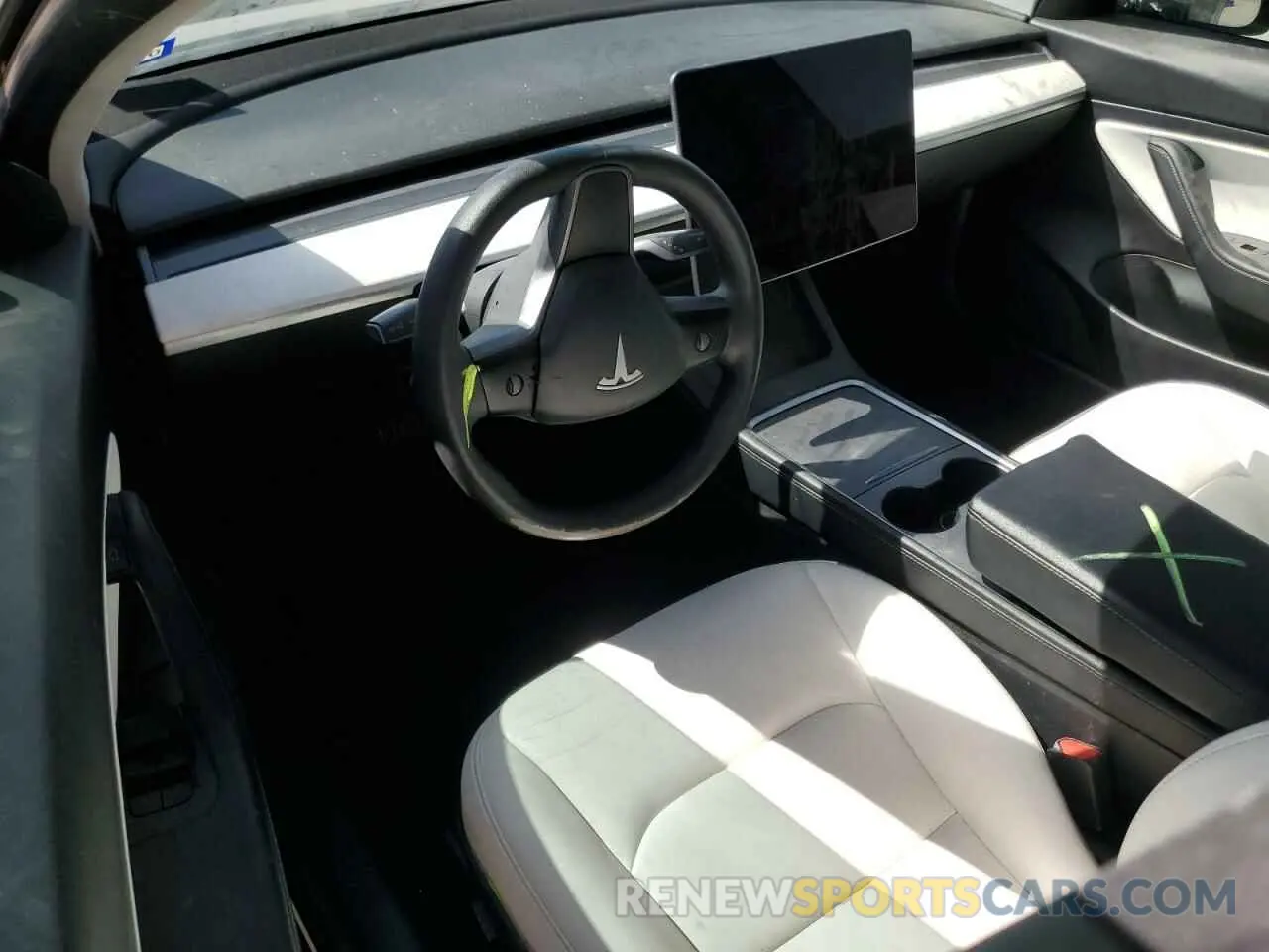 8 Photograph of a damaged car 5YJ3E1EA9MF920576 TESLA MODEL 3 2021