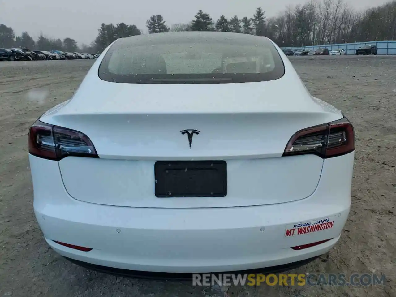 6 Photograph of a damaged car 5YJ3E1EA9MF961256 TESLA MODEL 3 2021