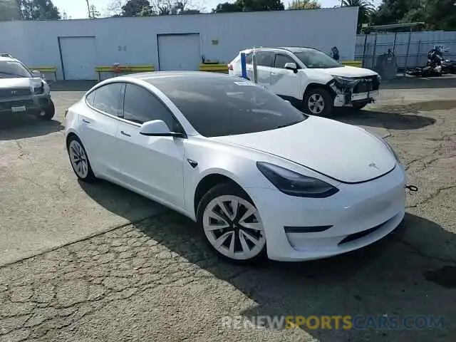 11 Photograph of a damaged car 5YJ3E1EA9MF961676 TESLA MODEL 3 2021
