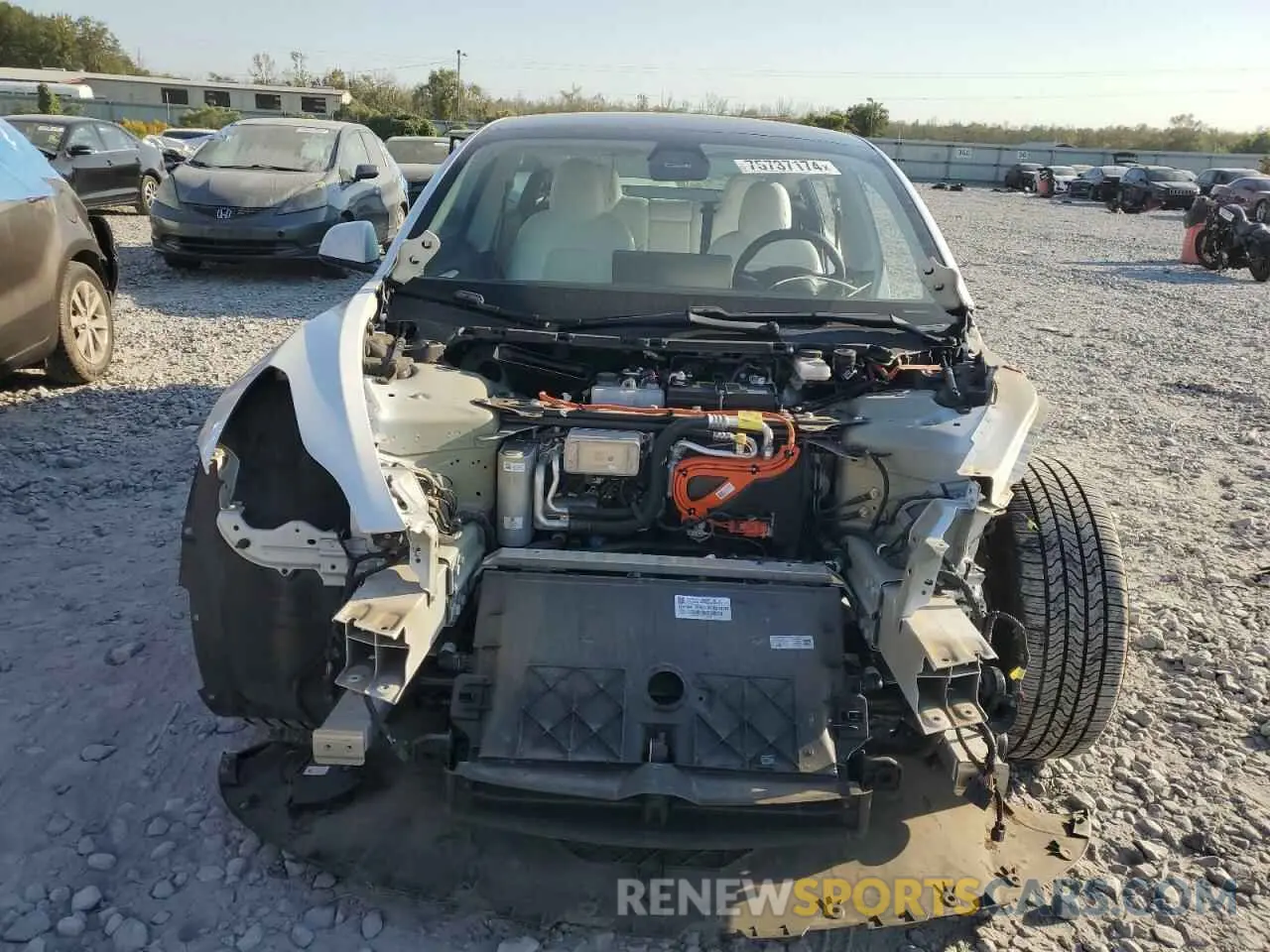 5 Photograph of a damaged car 5YJ3E1EA9MF987467 TESLA MODEL 3 2021