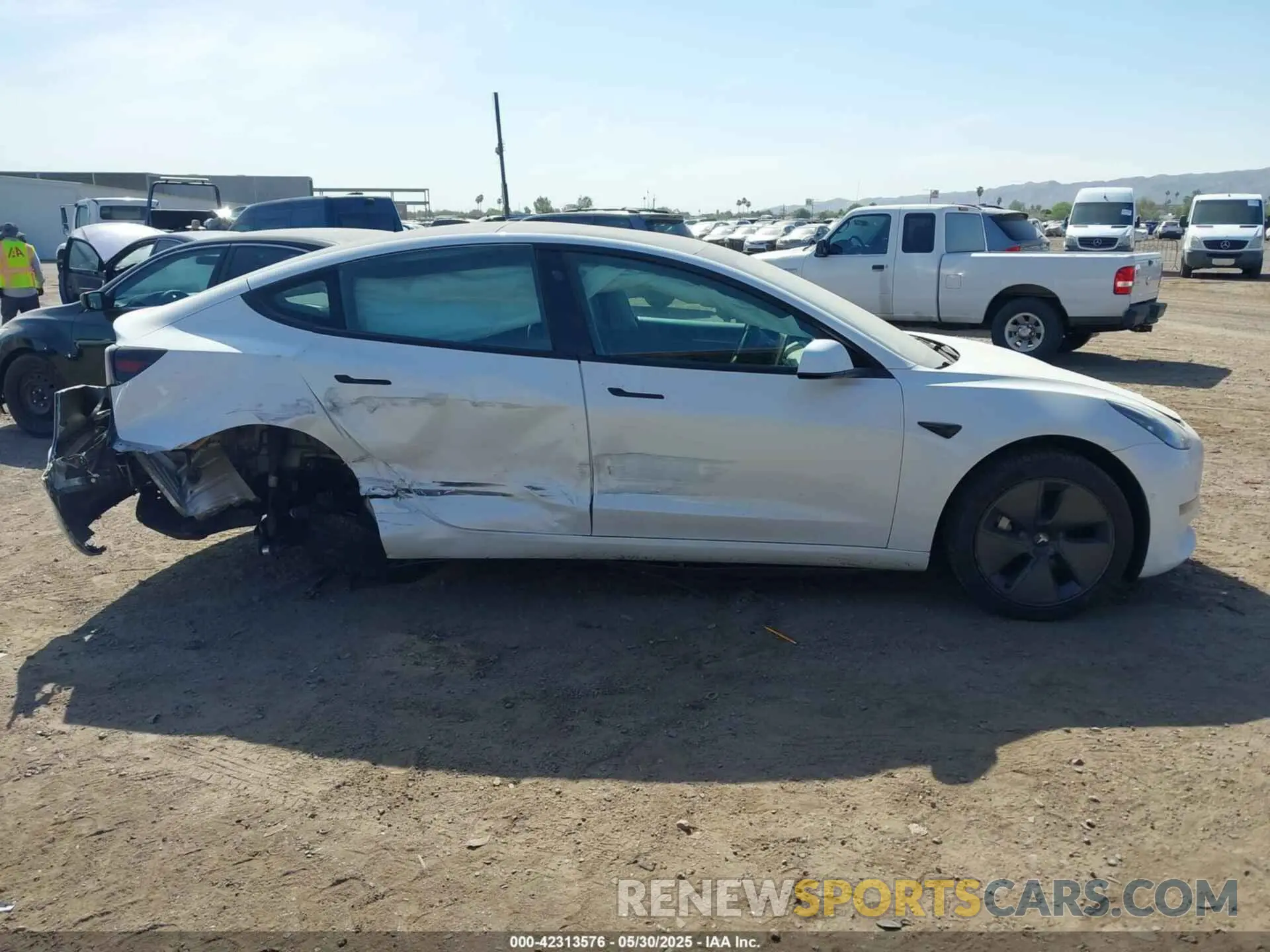 12 Photograph of a damaged car 5YJ3E1EA9MF994855 TESLA MODEL 3 2021