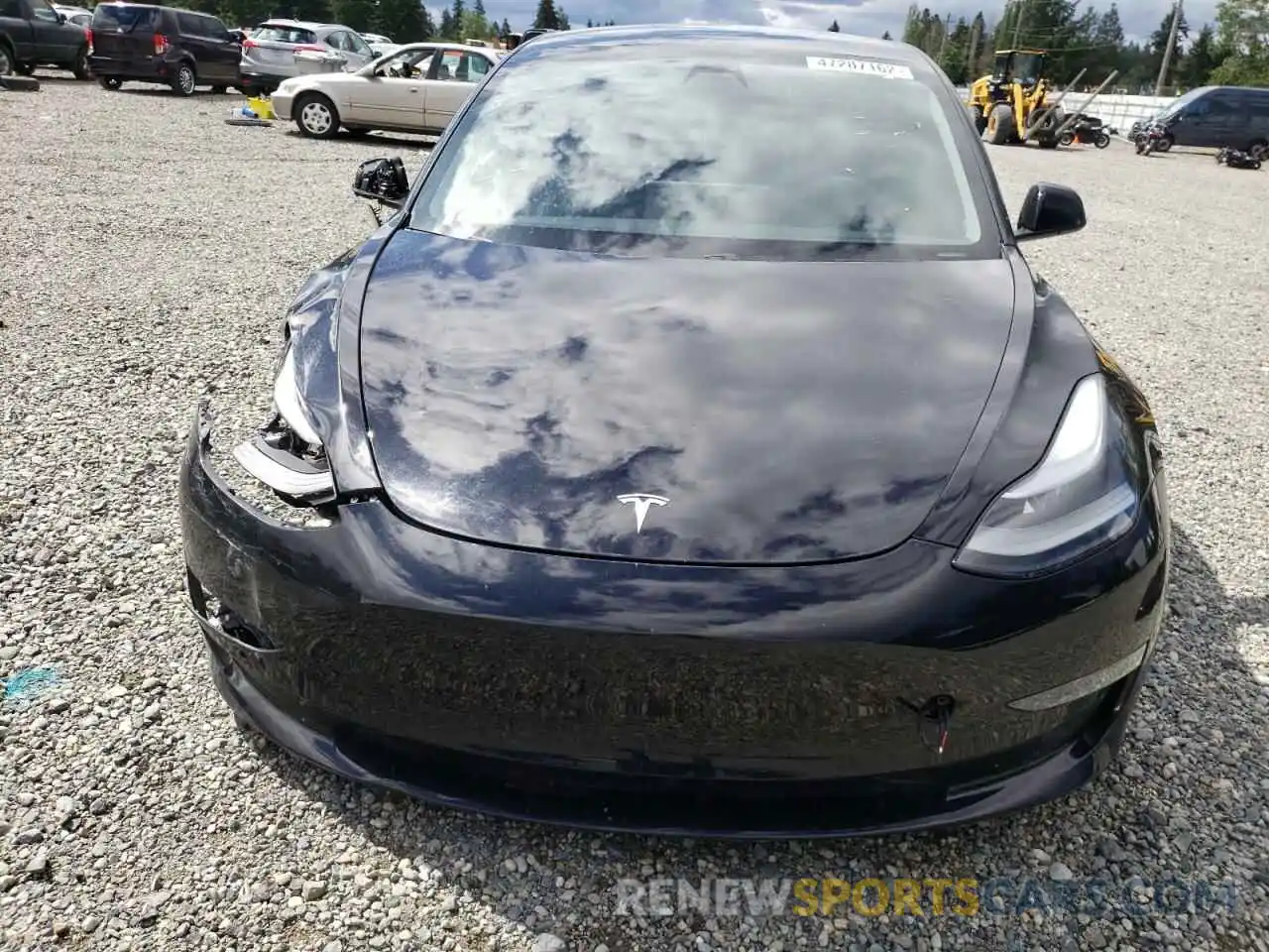 7 Photograph of a damaged car 5YJ3E1EA9MF995990 TESLA MODEL 3 2021