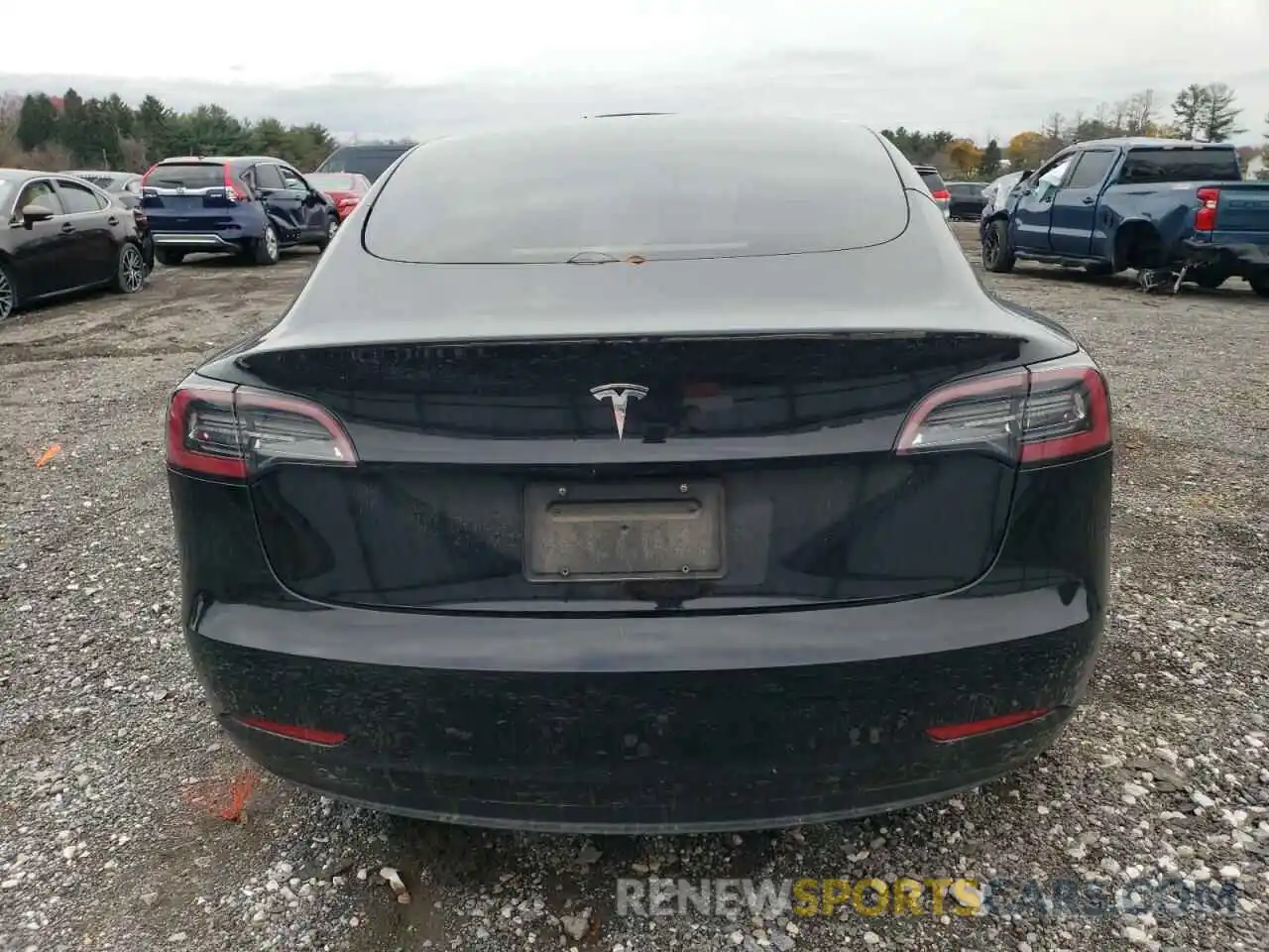 6 Photograph of a damaged car 5YJ3E1EAXMF016073 TESLA MODEL 3 2021