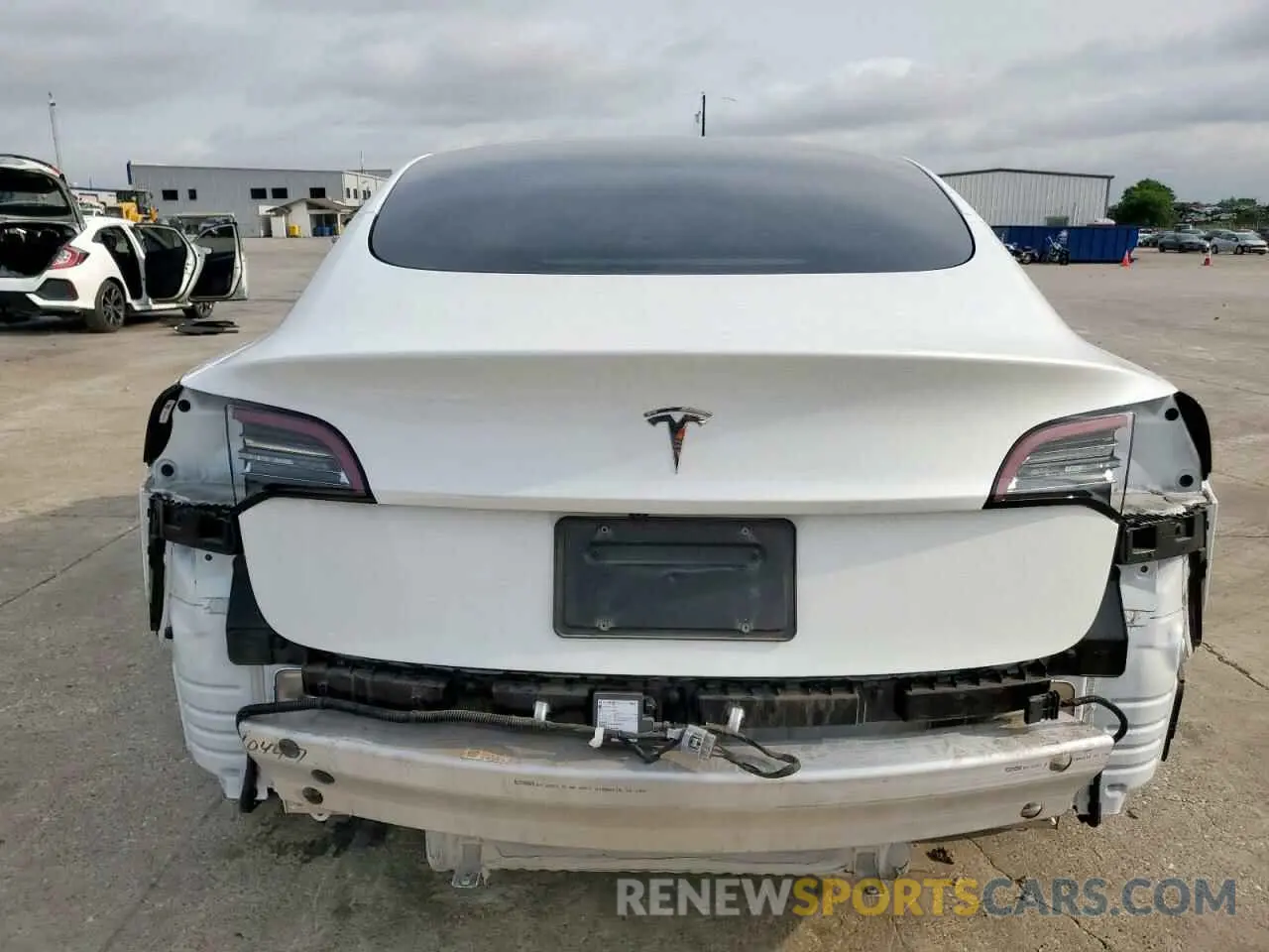 6 Photograph of a damaged car 5YJ3E1EAXMF016770 TESLA MODEL 3 2021