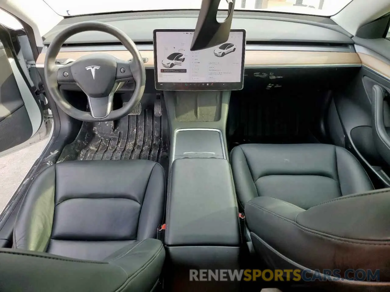 8 Photograph of a damaged car 5YJ3E1EAXMF016770 TESLA MODEL 3 2021