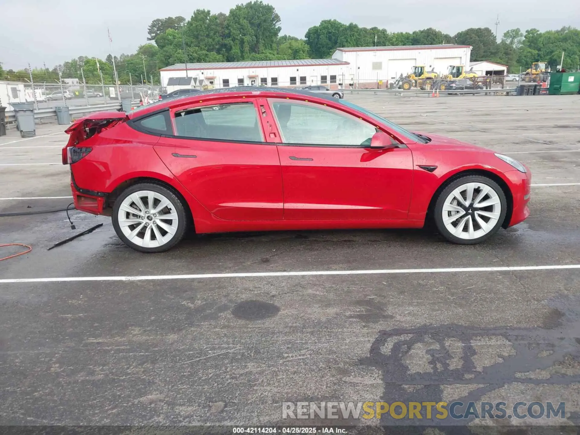 14 Photograph of a damaged car 5YJ3E1EAXMF017773 TESLA MODEL 3 2021