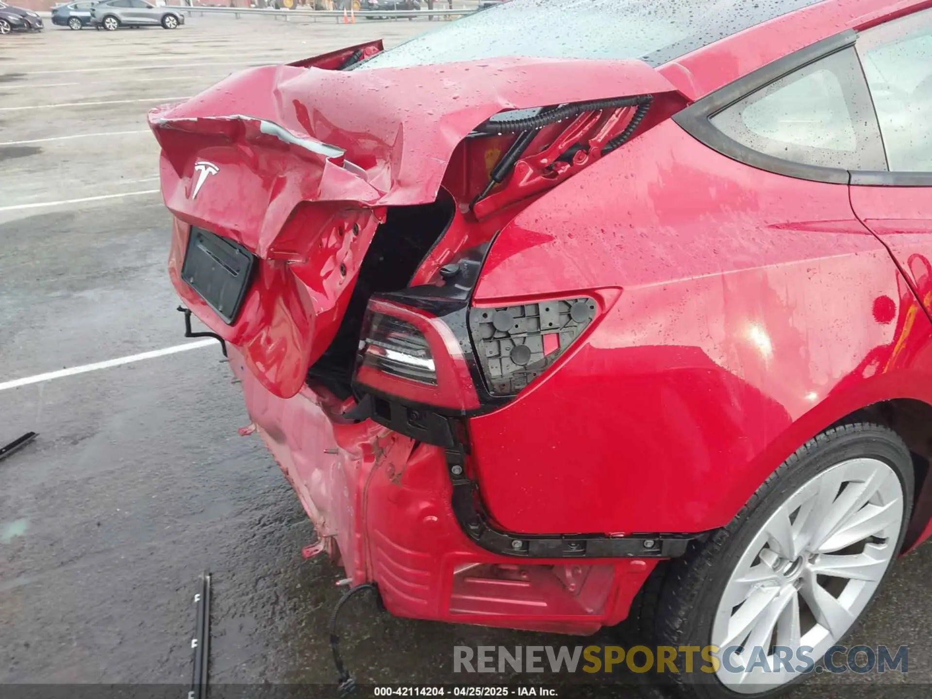 20 Photograph of a damaged car 5YJ3E1EAXMF017773 TESLA MODEL 3 2021