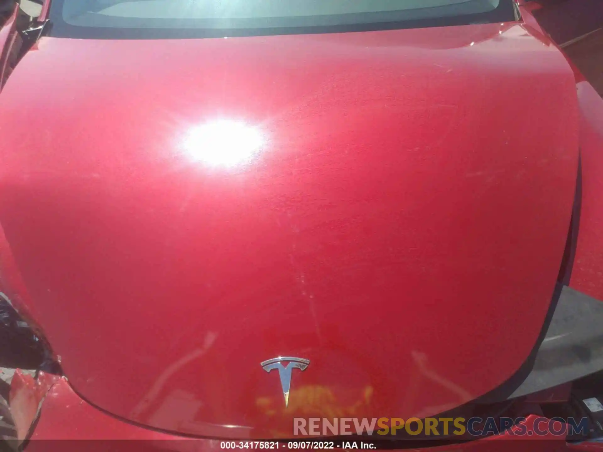 10 Photograph of a damaged car 5YJ3E1EAXMF022469 TESLA MODEL 3 2021