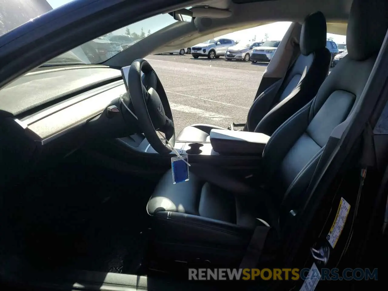 7 Photograph of a damaged car 5YJ3E1EAXMF027428 TESLA MODEL 3 2021