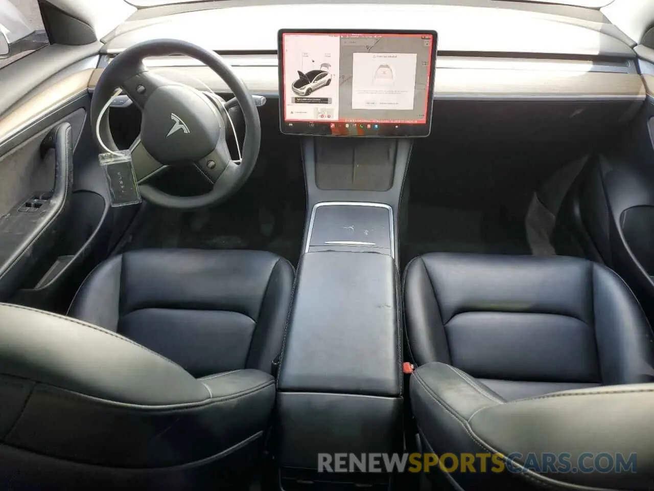 8 Photograph of a damaged car 5YJ3E1EAXMF028630 TESLA MODEL 3 2021