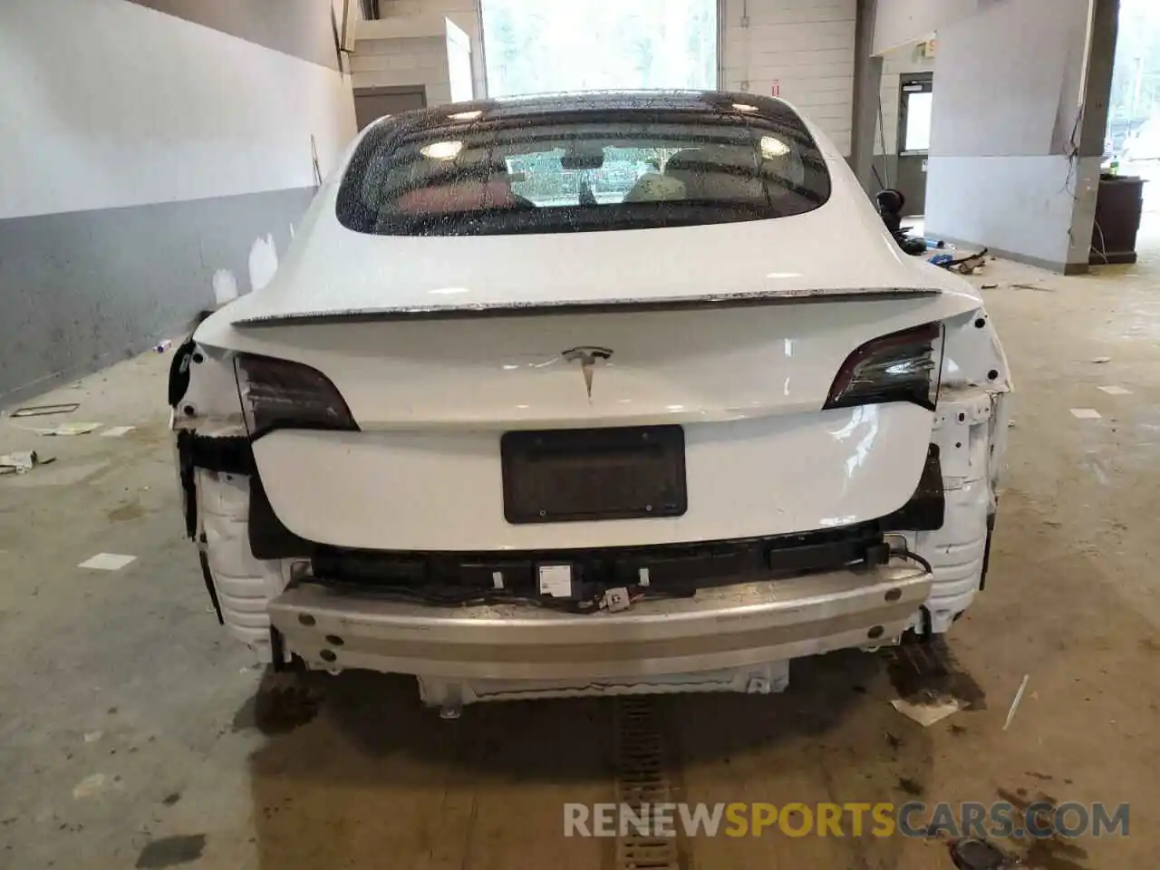 6 Photograph of a damaged car 5YJ3E1EAXMF029227 TESLA MODEL 3 2021