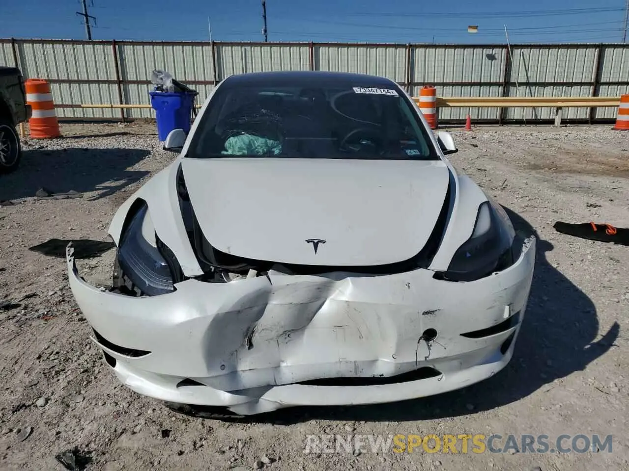 5 Photograph of a damaged car 5YJ3E1EAXMF030393 TESLA MODEL 3 2021