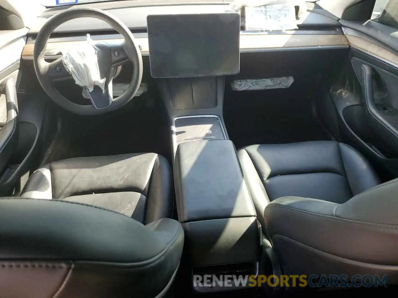 8 Photograph of a damaged car 5YJ3E1EAXMF030393 TESLA MODEL 3 2021