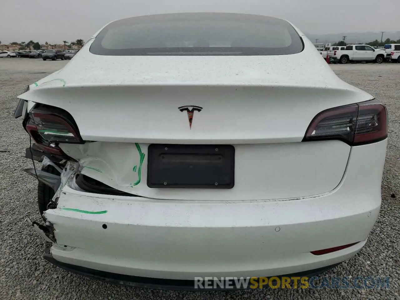 6 Photograph of a damaged car 5YJ3E1EAXMF065760 TESLA MODEL 3 2021