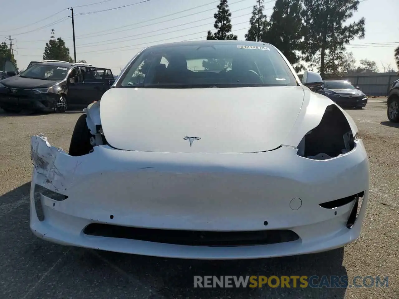 5 Photograph of a damaged car 5YJ3E1EAXMF068402 TESLA MODEL 3 2021