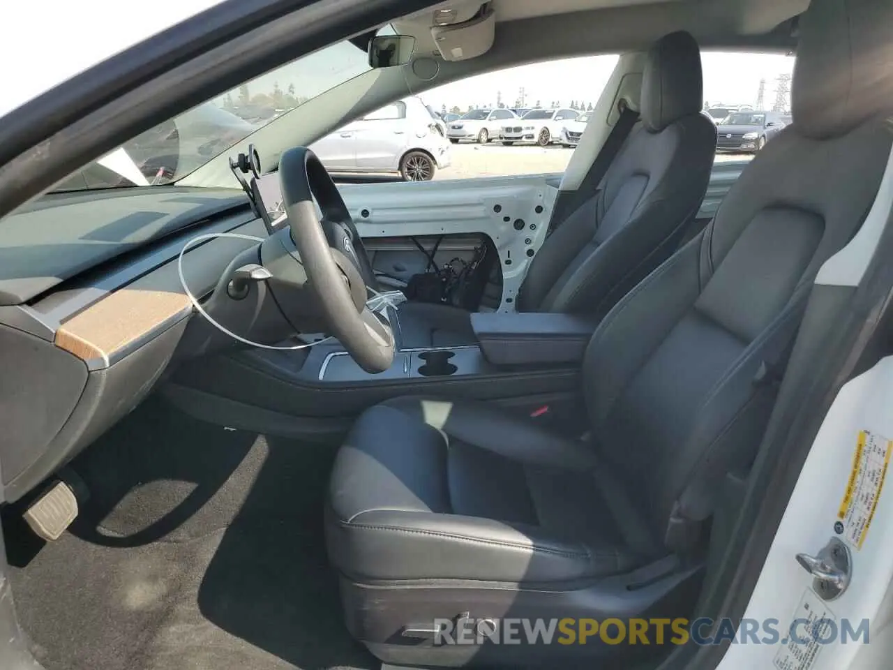 7 Photograph of a damaged car 5YJ3E1EAXMF068402 TESLA MODEL 3 2021