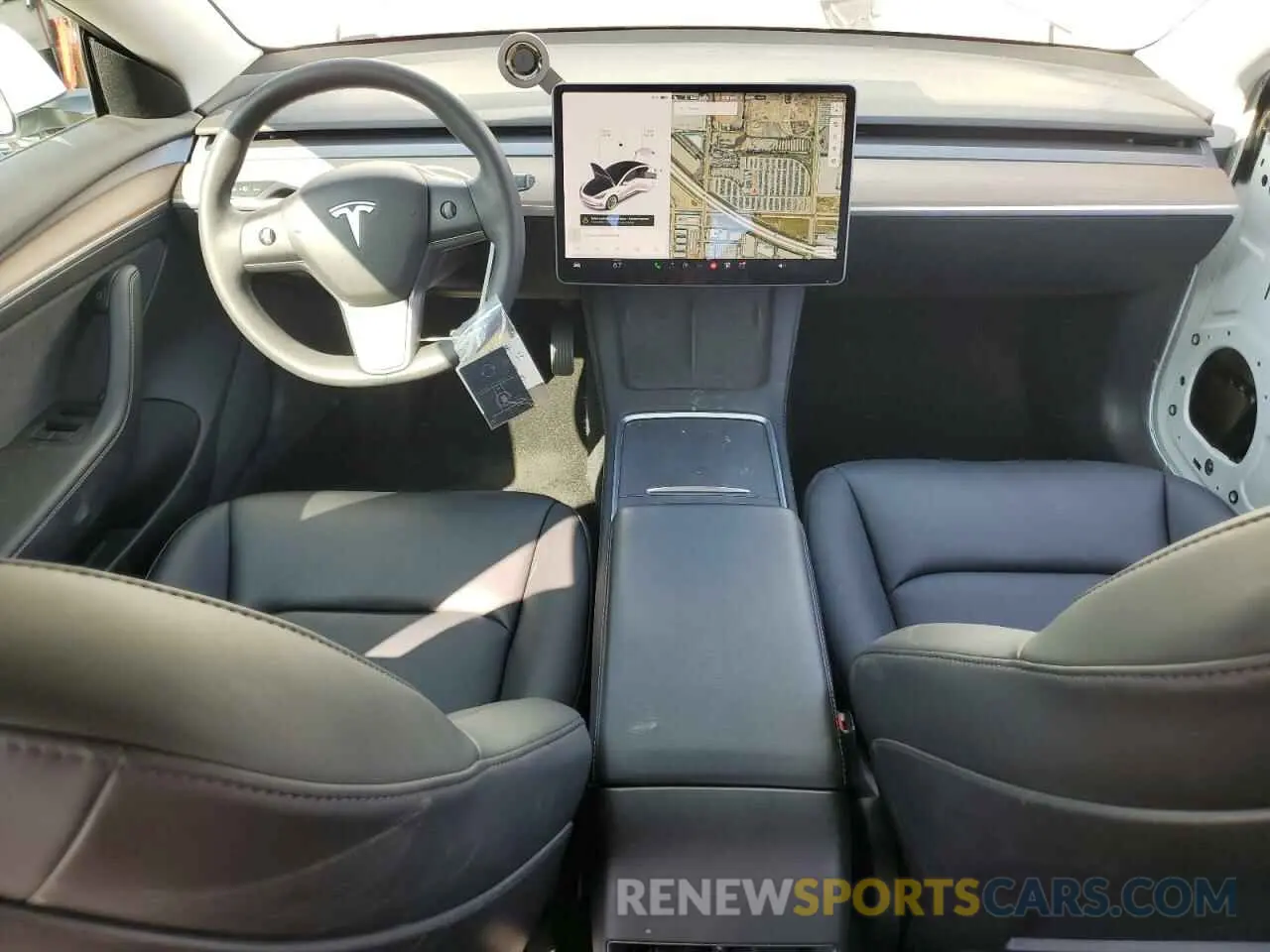 8 Photograph of a damaged car 5YJ3E1EAXMF068402 TESLA MODEL 3 2021