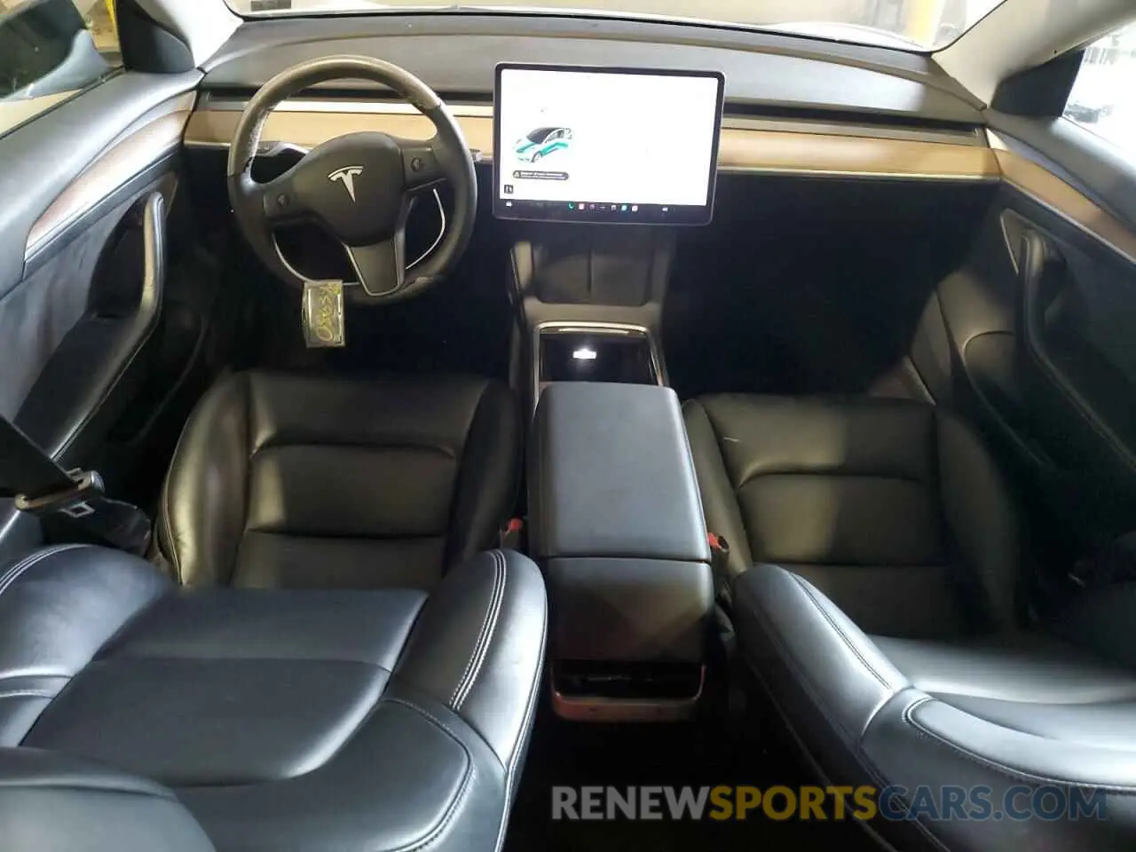 8 Photograph of a damaged car 5YJ3E1EAXMF086348 TESLA MODEL 3 2021