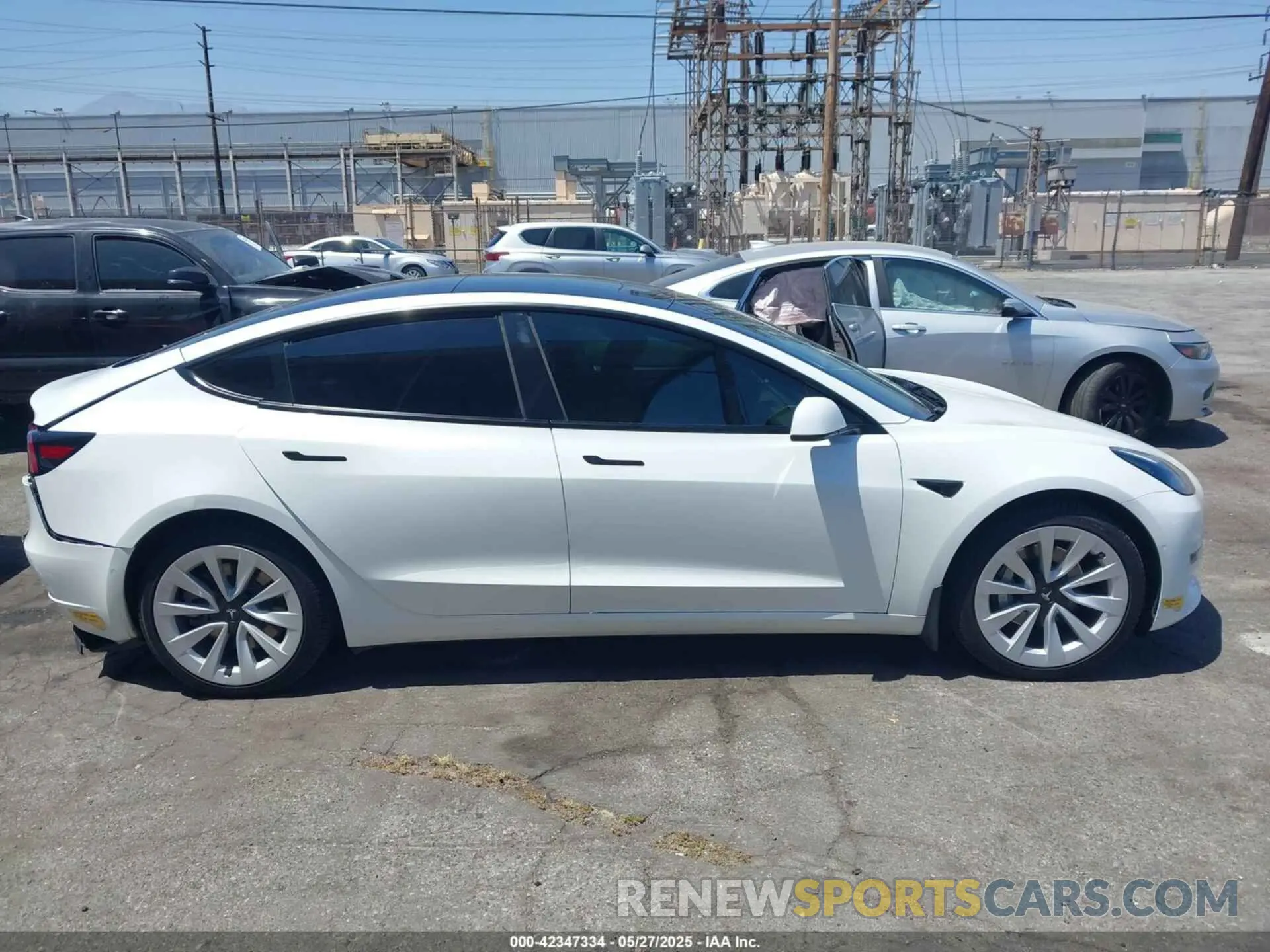 13 Photograph of a damaged car 5YJ3E1EAXMF089282 TESLA MODEL 3 2021
