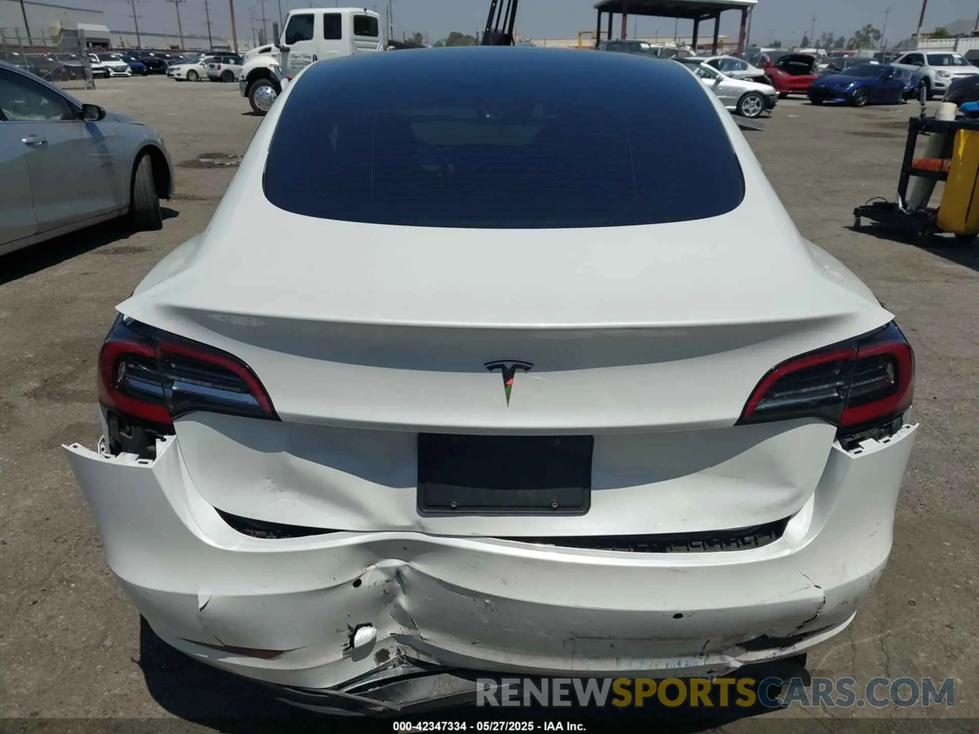 6 Photograph of a damaged car 5YJ3E1EAXMF089282 TESLA MODEL 3 2021