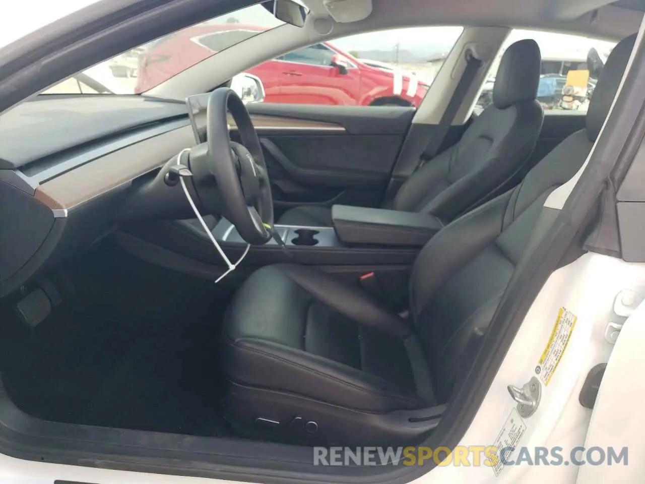 7 Photograph of a damaged car 5YJ3E1EAXMF091596 TESLA MODEL 3 2021