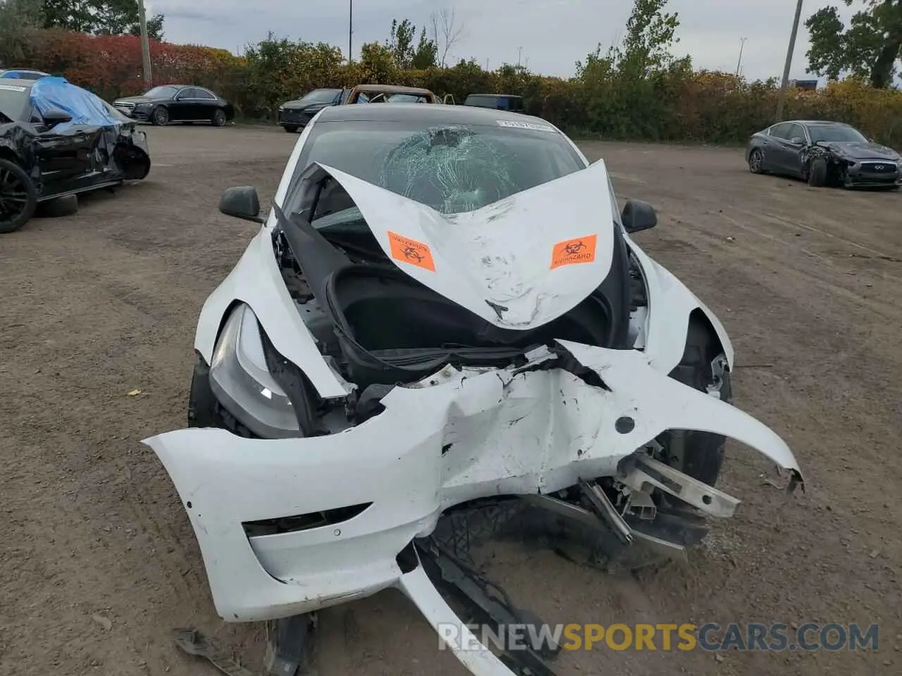 5 Photograph of a damaged car 5YJ3E1EAXMF094112 TESLA MODEL 3 2021