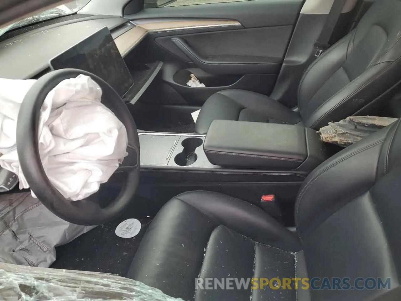 7 Photograph of a damaged car 5YJ3E1EAXMF094112 TESLA MODEL 3 2021