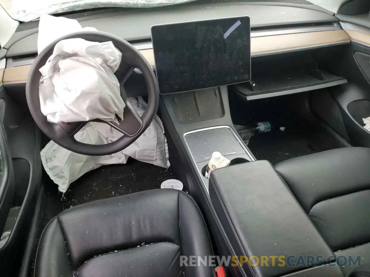 8 Photograph of a damaged car 5YJ3E1EAXMF094112 TESLA MODEL 3 2021