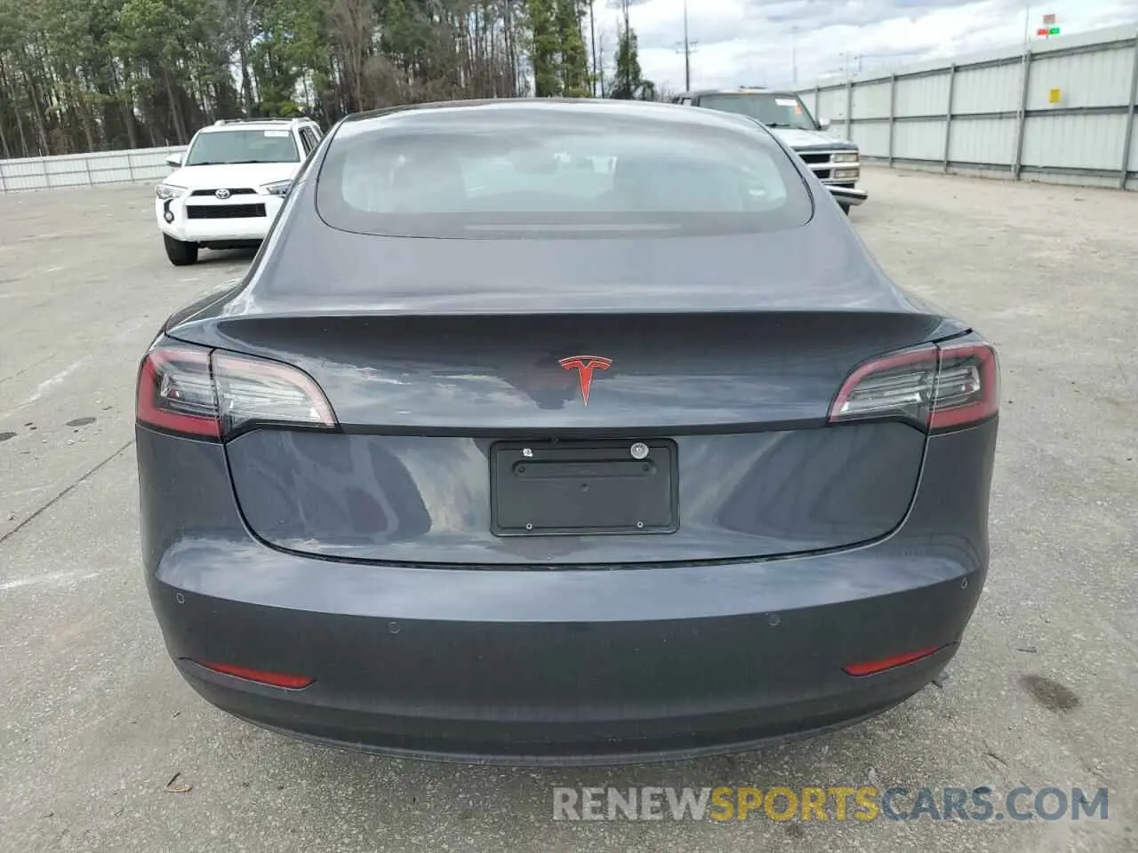 6 Photograph of a damaged car 5YJ3E1EAXMF096779 TESLA MODEL 3 2021