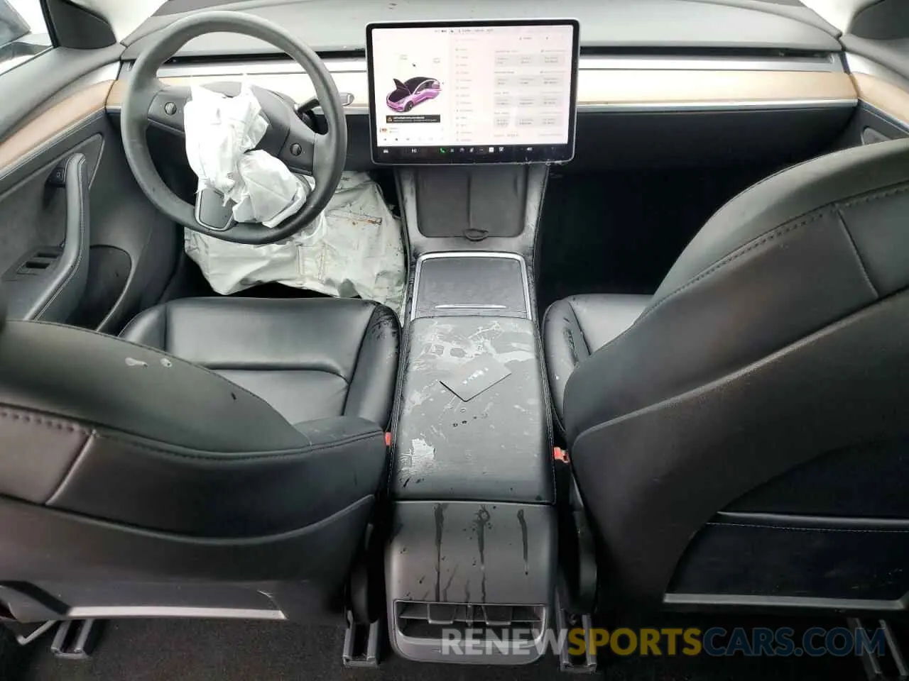 8 Photograph of a damaged car 5YJ3E1EAXMF096779 TESLA MODEL 3 2021