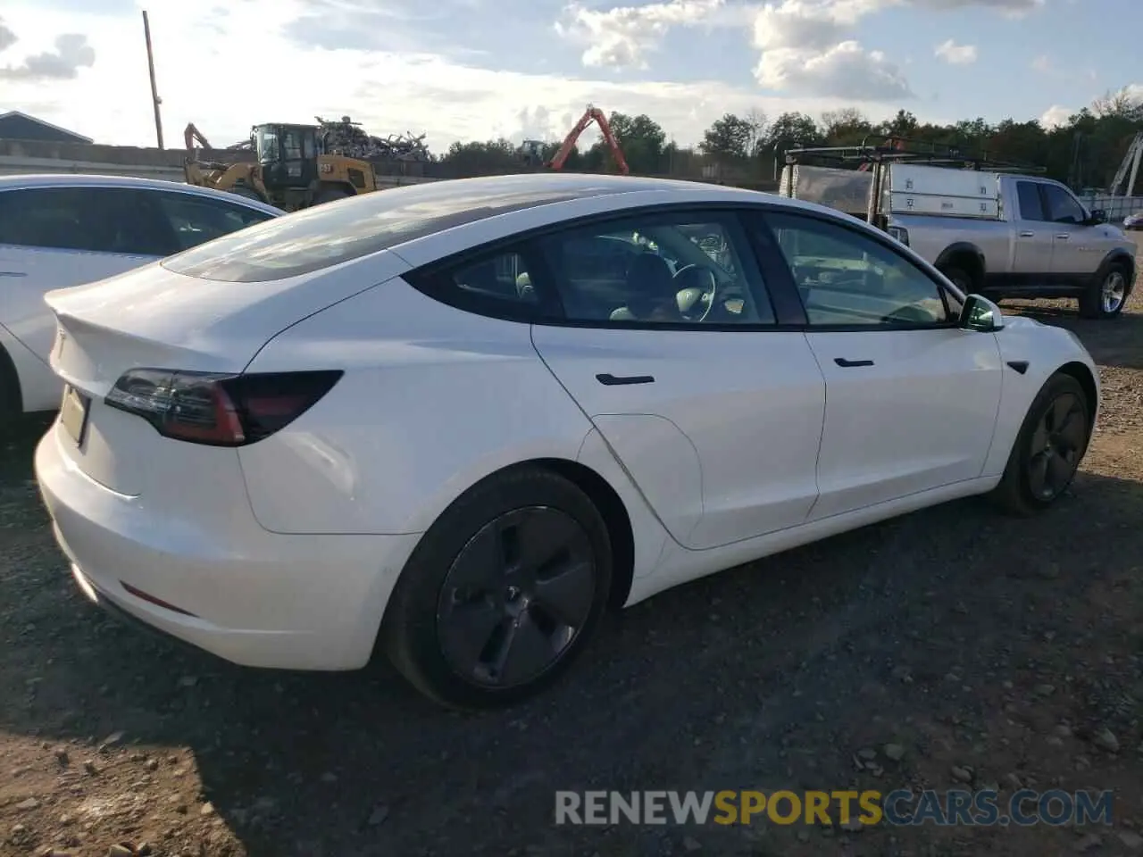 3 Photograph of a damaged car 5YJ3E1EAXMF097494 TESLA MODEL 3 2021