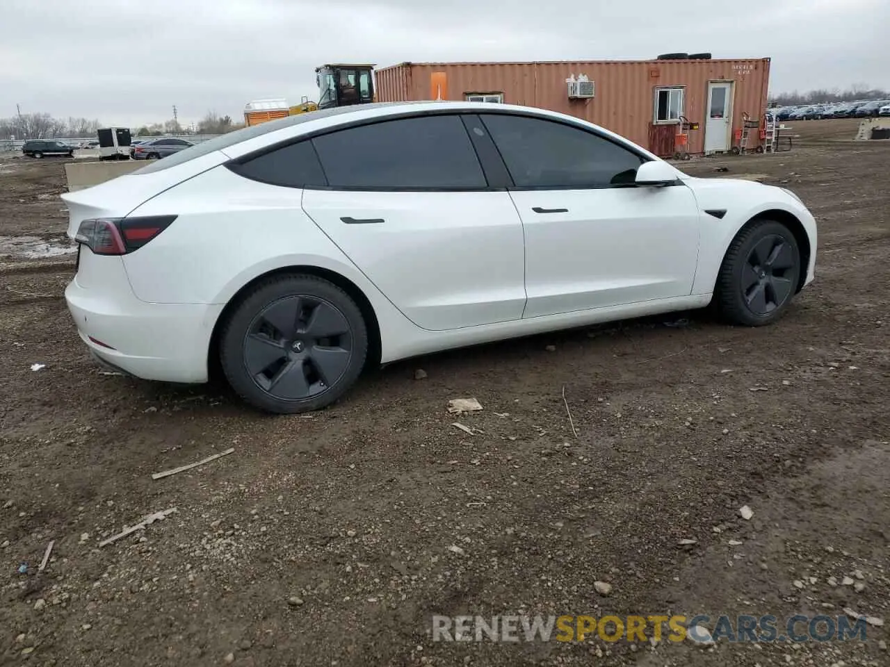 3 Photograph of a damaged car 5YJ3E1EAXMF853650 TESLA MODEL 3 2021