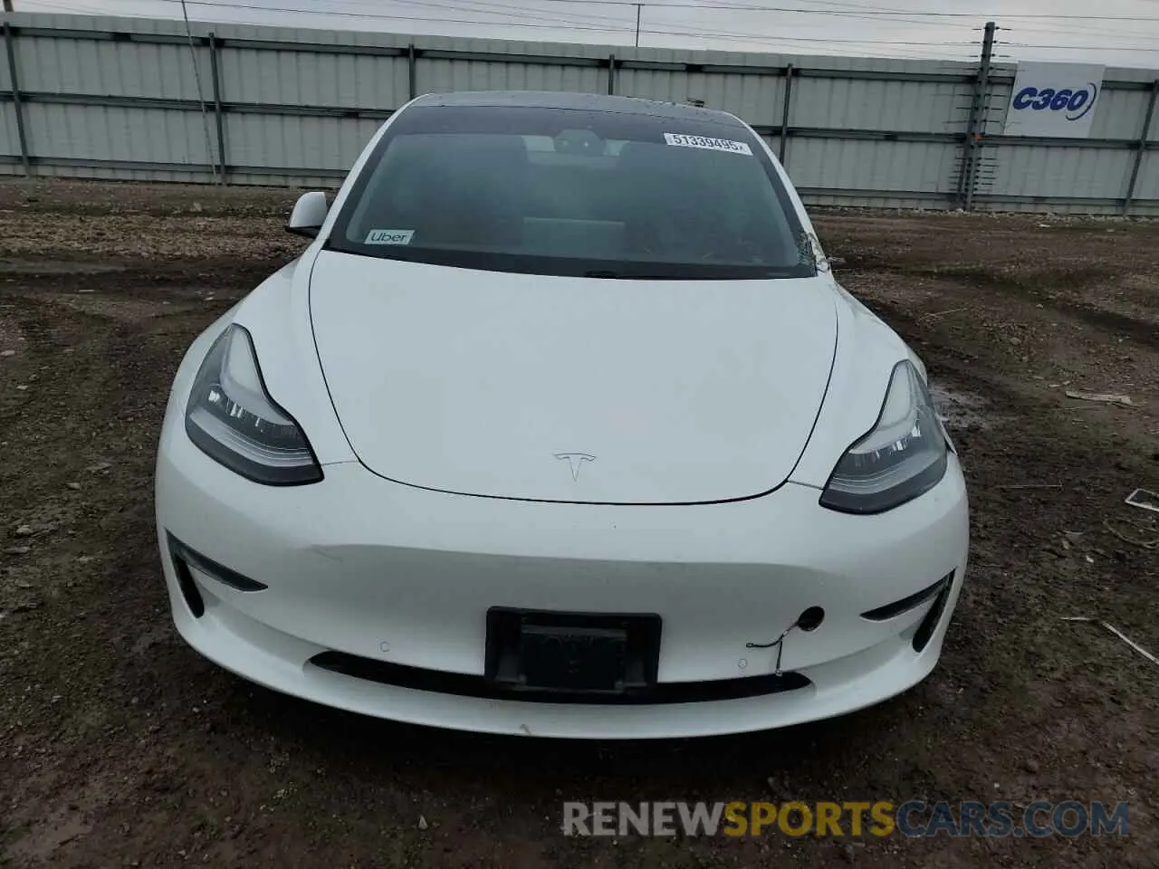 5 Photograph of a damaged car 5YJ3E1EAXMF853650 TESLA MODEL 3 2021