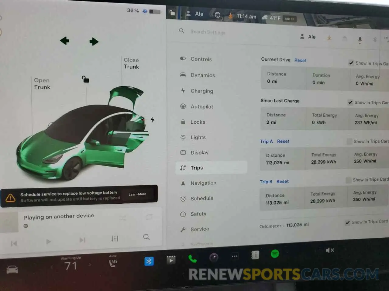 9 Photograph of a damaged car 5YJ3E1EAXMF853650 TESLA MODEL 3 2021