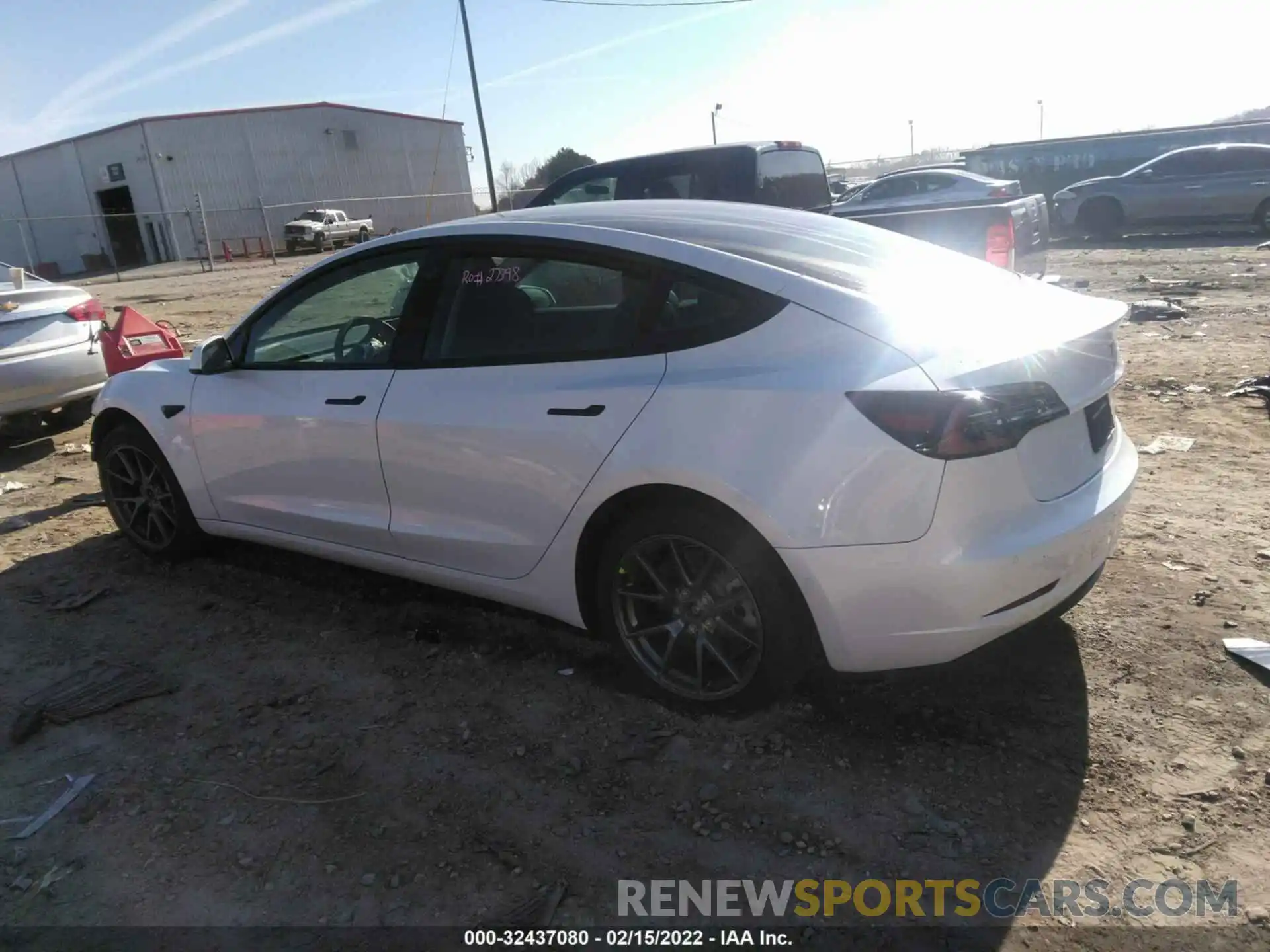 3 Photograph of a damaged car 5YJ3E1EAXMF854751 TESLA MODEL 3 2021