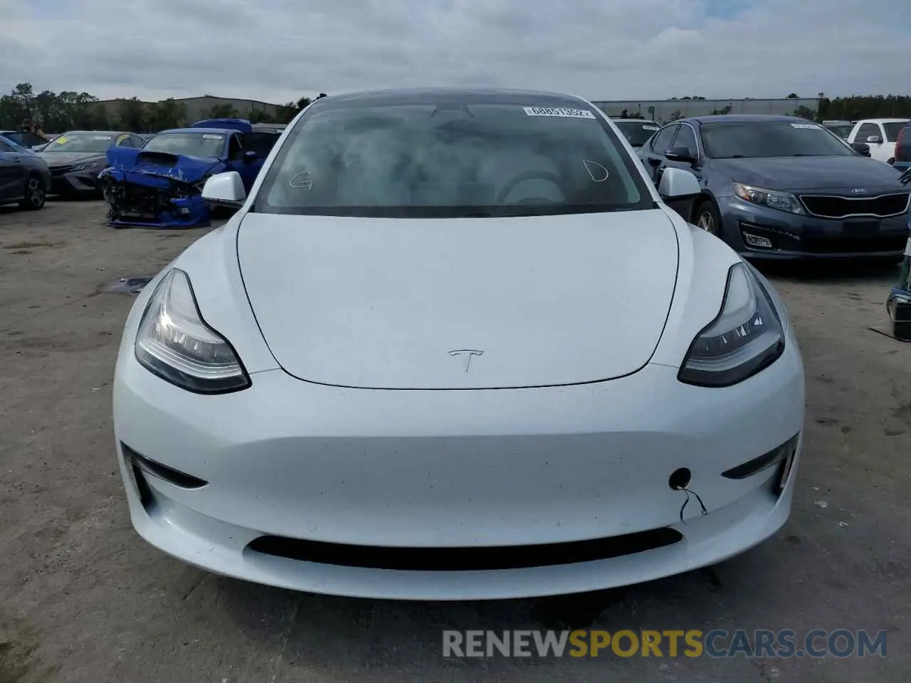 5 Photograph of a damaged car 5YJ3E1EAXMF858671 TESLA MODEL 3 2021