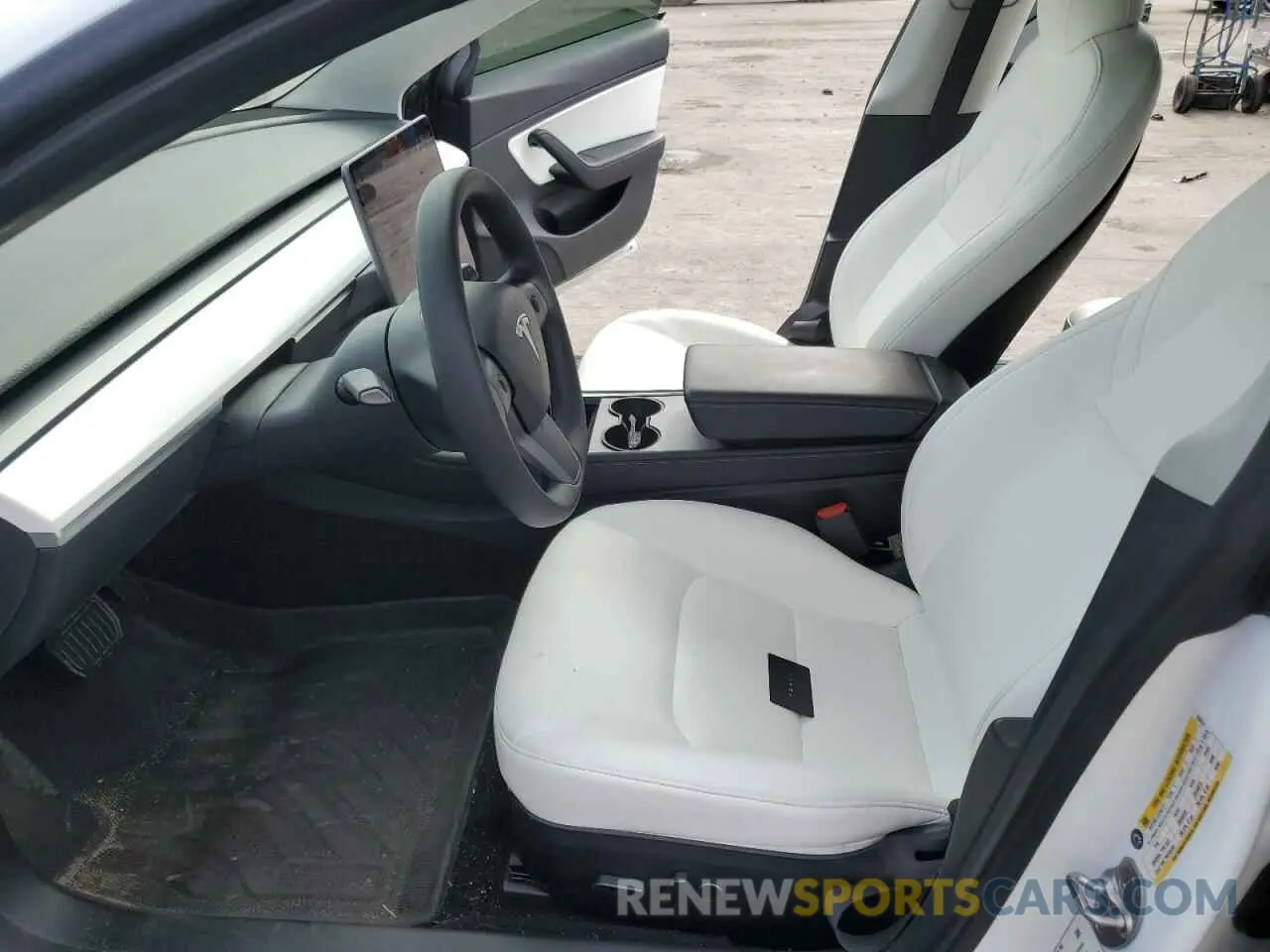 7 Photograph of a damaged car 5YJ3E1EAXMF858671 TESLA MODEL 3 2021