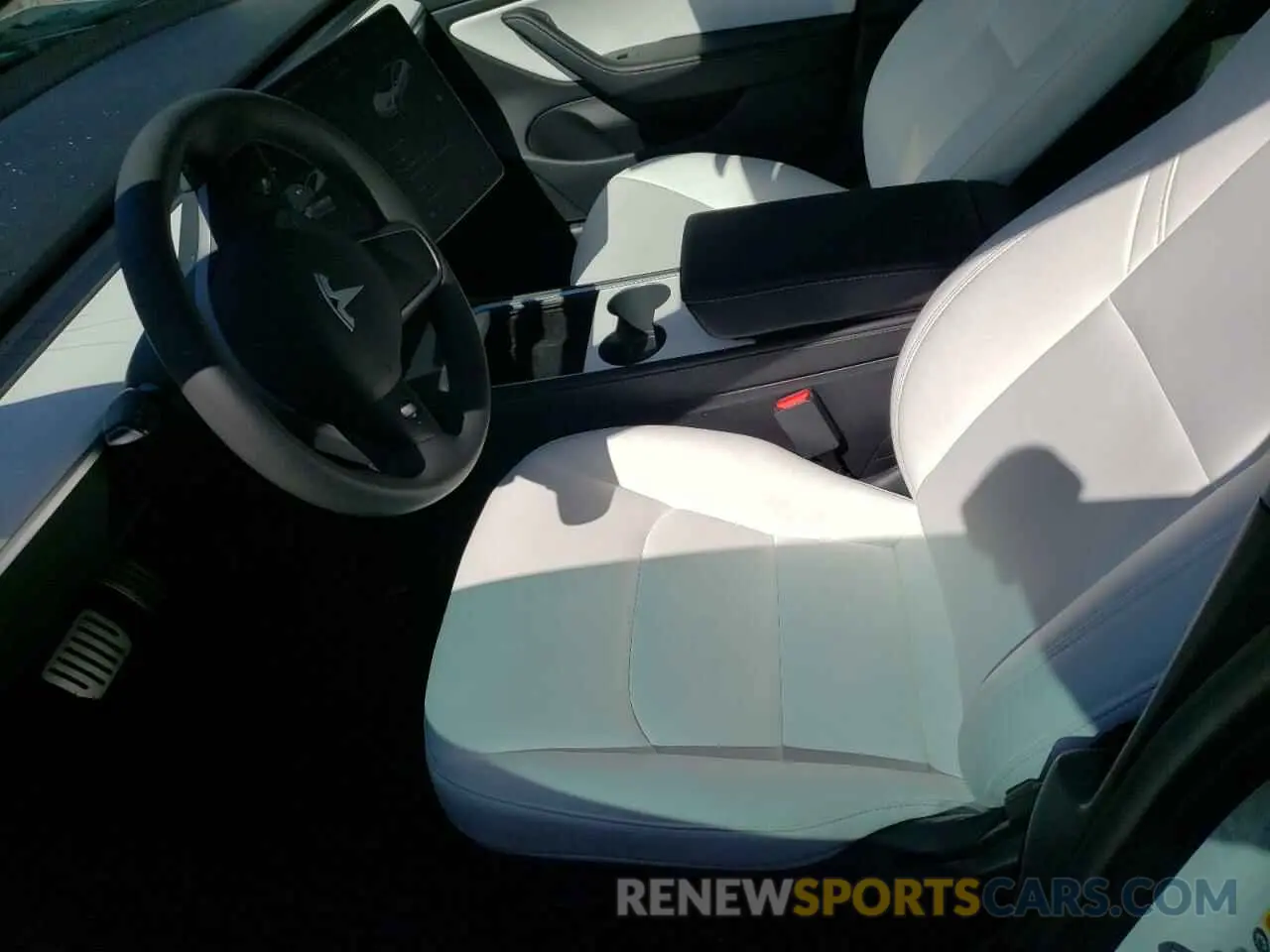 7 Photograph of a damaged car 5YJ3E1EAXMF873252 TESLA MODEL 3 2021