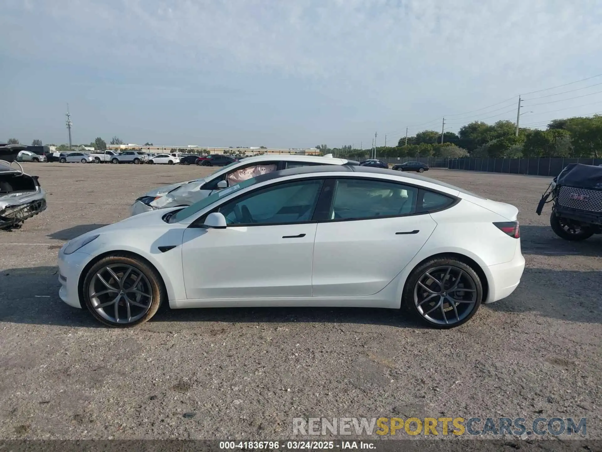 14 Photograph of a damaged car 5YJ3E1EAXMF908601 TESLA MODEL 3 2021