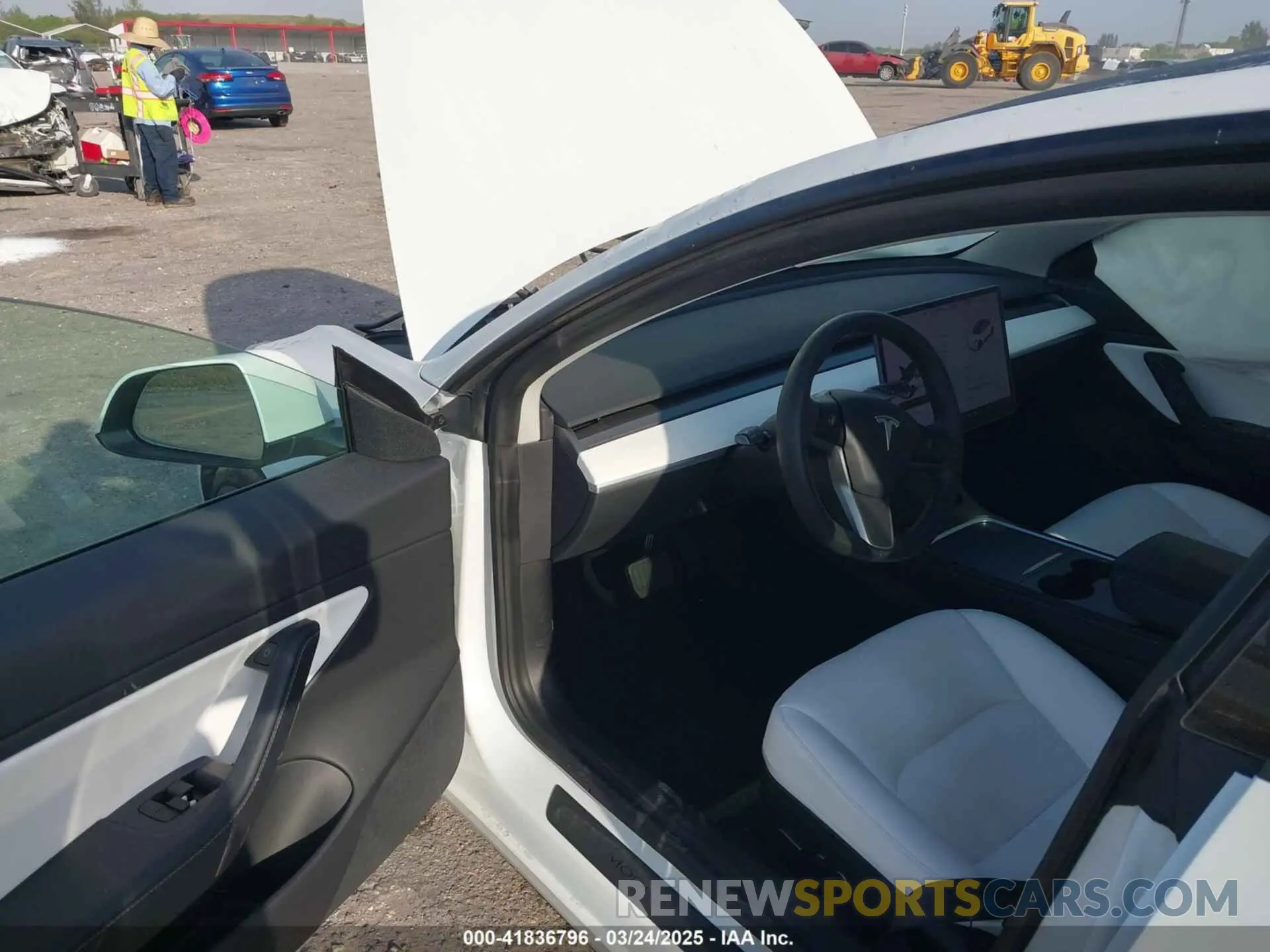 5 Photograph of a damaged car 5YJ3E1EAXMF908601 TESLA MODEL 3 2021