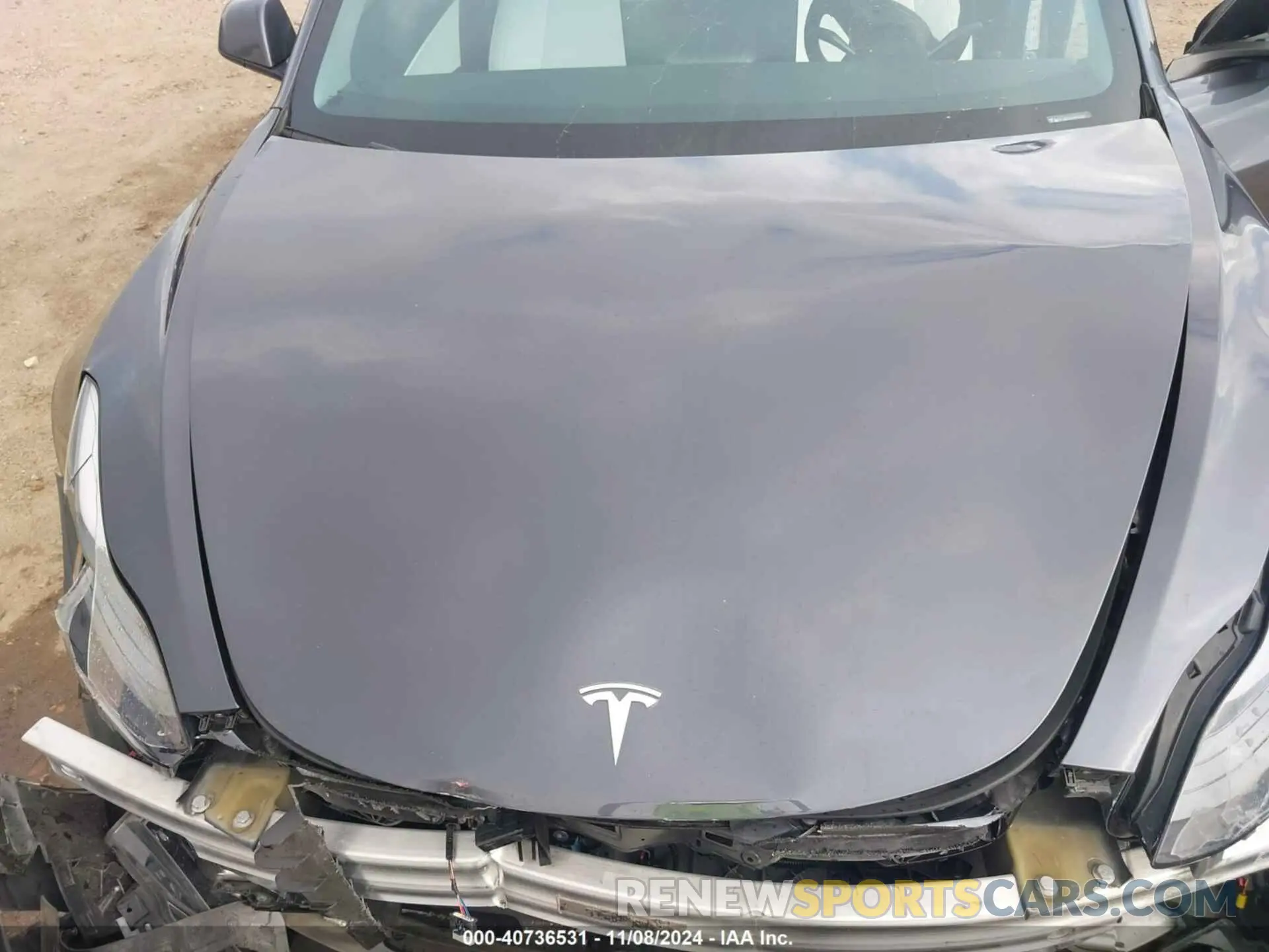 10 Photograph of a damaged car 5YJ3E1EAXMF921851 TESLA MODEL 3 2021