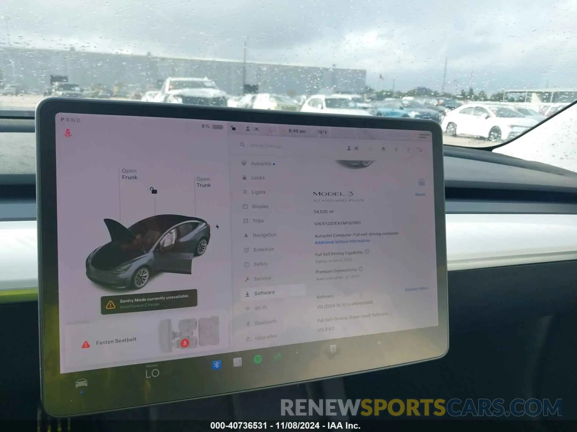18 Photograph of a damaged car 5YJ3E1EAXMF921851 TESLA MODEL 3 2021